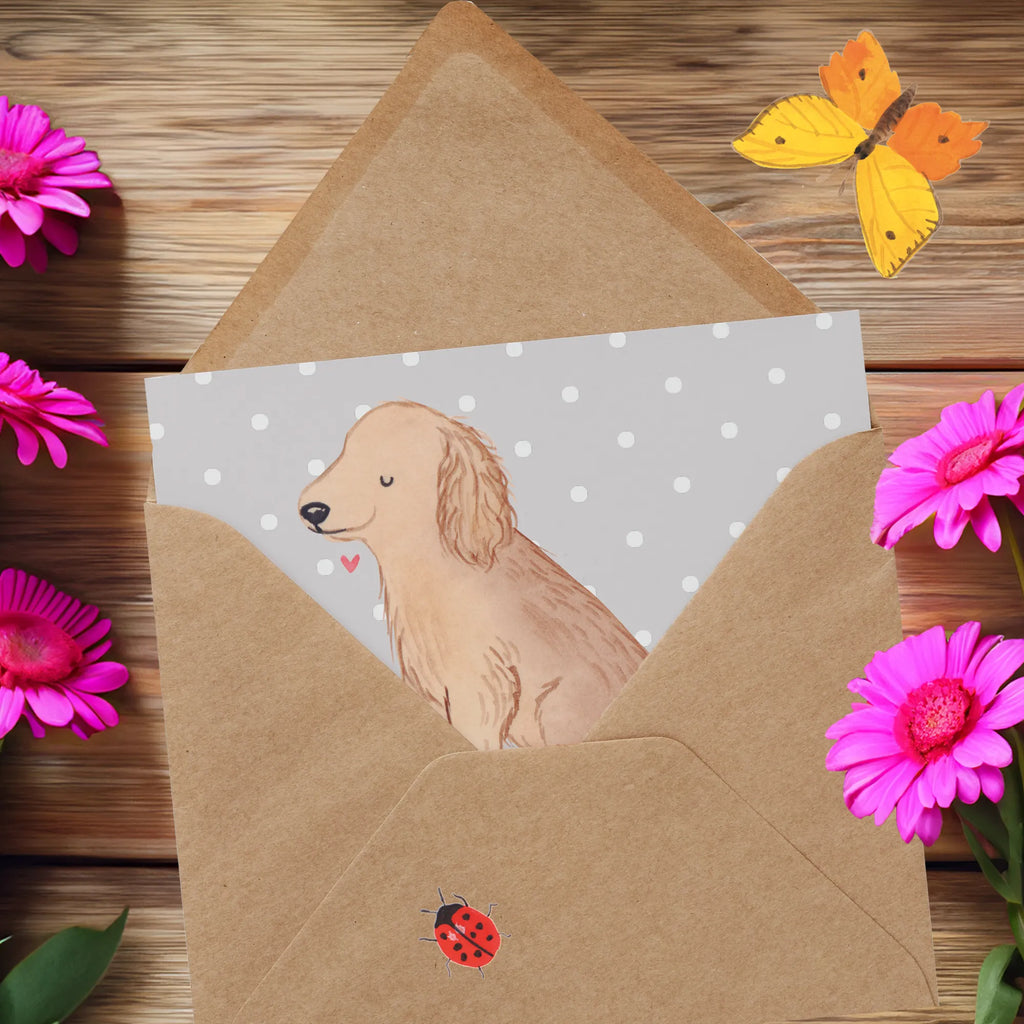 Personalized Deluxe Card Cocker Spaniel Lifesaver Personalisierte Karte, Grußkarte mit Namen, Personalisierte Hochzeitskarte, Grußkarte selbst gestalten, Personalisierte Geburtstagskarte, Personalisierte Einladungskarte, Grußkarte selber drucken, Grußkarte mit persönlichen Nachrichten, Grußkarte als Geldgeschenk, Personalisierte Grußkarte, Grußkarten personalisiert, Personalisiertere Klappkarte, Personalisierte Glückwunschkarte, Hund, Hunderasse, Rassehund, Hundebesitzer, Geschenk, Tierfreund, Schenken, Welpe, Cocker Spaniel, Englische Cockerspaniel