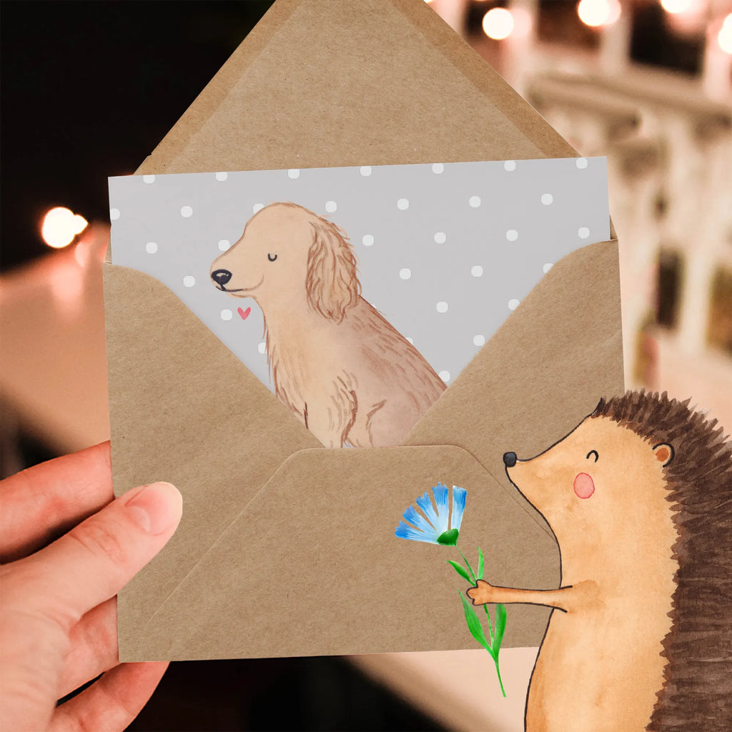Personalized Deluxe Card Cocker Spaniel Lifesaver Personalisierte Karte, Grußkarte mit Namen, Personalisierte Hochzeitskarte, Grußkarte selbst gestalten, Personalisierte Geburtstagskarte, Personalisierte Einladungskarte, Grußkarte selber drucken, Grußkarte mit persönlichen Nachrichten, Grußkarte als Geldgeschenk, Personalisierte Grußkarte, Grußkarten personalisiert, Personalisiertere Klappkarte, Personalisierte Glückwunschkarte, Hund, Hunderasse, Rassehund, Hundebesitzer, Geschenk, Tierfreund, Schenken, Welpe, Cocker Spaniel, Englische Cockerspaniel