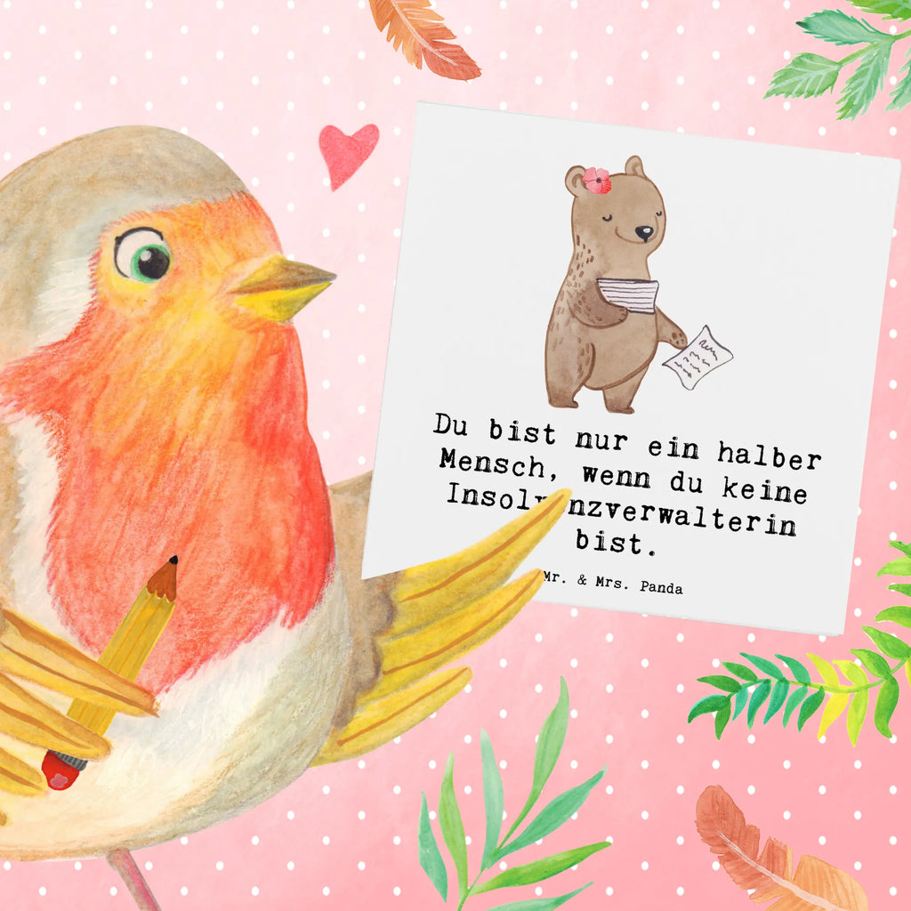Deluxe Karte Insolvenzverwalterin Herz Hochwertige Klappkarte, Karte, Grußkarte, Einladungskarte, Geburtstagskarte, Hochwertige Grußkarte, Klappkarte, Hochzeitskarte, Glückwunschkarte, Beruf, Ausbildung, Jubiläum, Abschied, Rente, Kollege, Kollegin, Geschenk, Schenken, Arbeitskollege, Mitarbeiter, Firma, Danke, Dankeschön