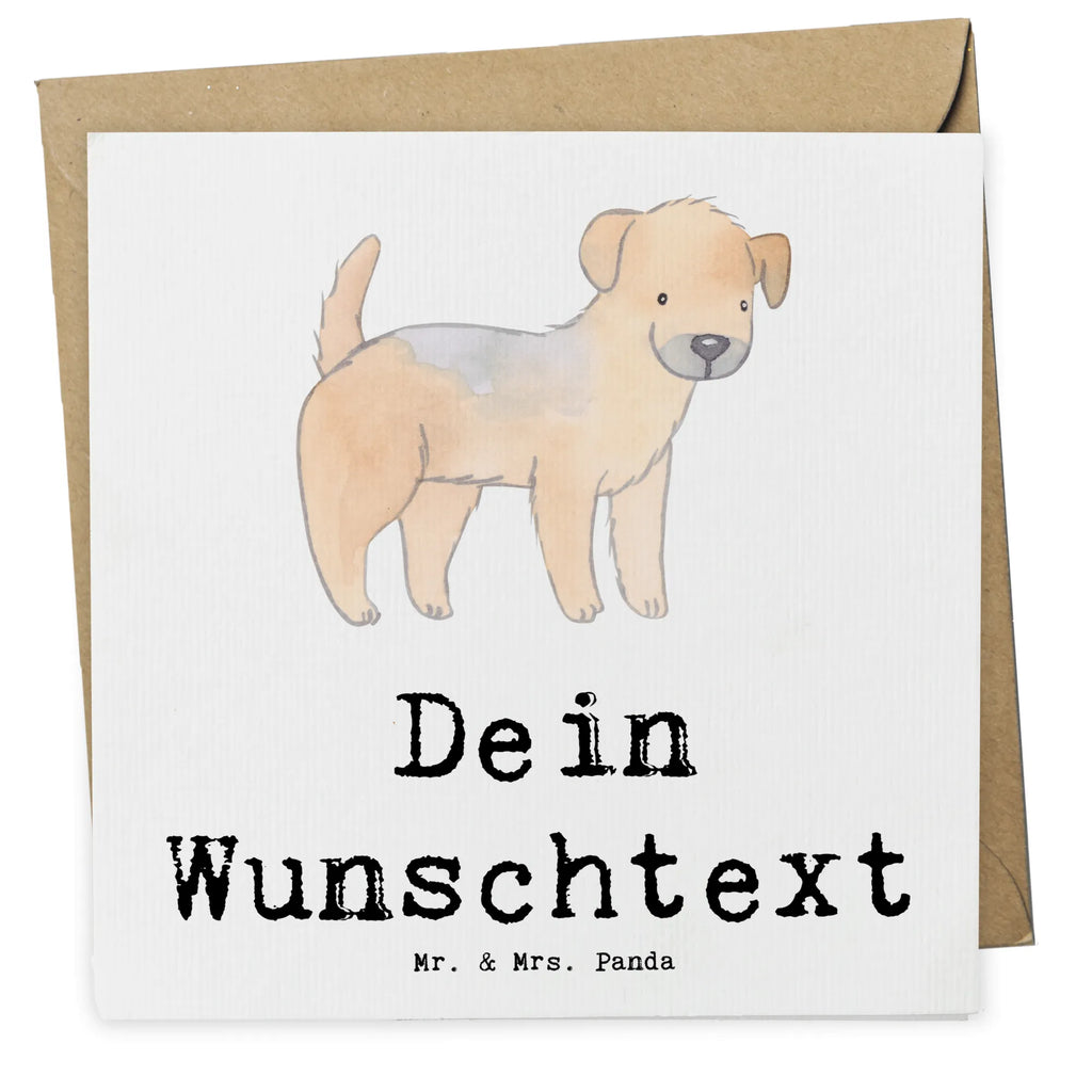 Personalisierte Deluxe Karte Border Terrier Lebensretter Personalisierte Glückwunschkarte, Personalisierte Hochzeitskarte, Personalisierte Grußkarte, Personalisierte Geburtstagskarte, Grußkarte mit persönlichen Nachrichten, Grußkarte als Geldgeschenk, Personalisiertere Klappkarte, Grußkarte selbst gestalten, Personalisierte Karte, Grußkarten personalisiert, Grußkarte selber drucken, Grußkarte mit Namen, Personalisierte Einladungskarte, Hund, Hunderasse, Rassehund, Hundebesitzer, Geschenk, Tierfreund, Schenken, Welpe, Border Terrier