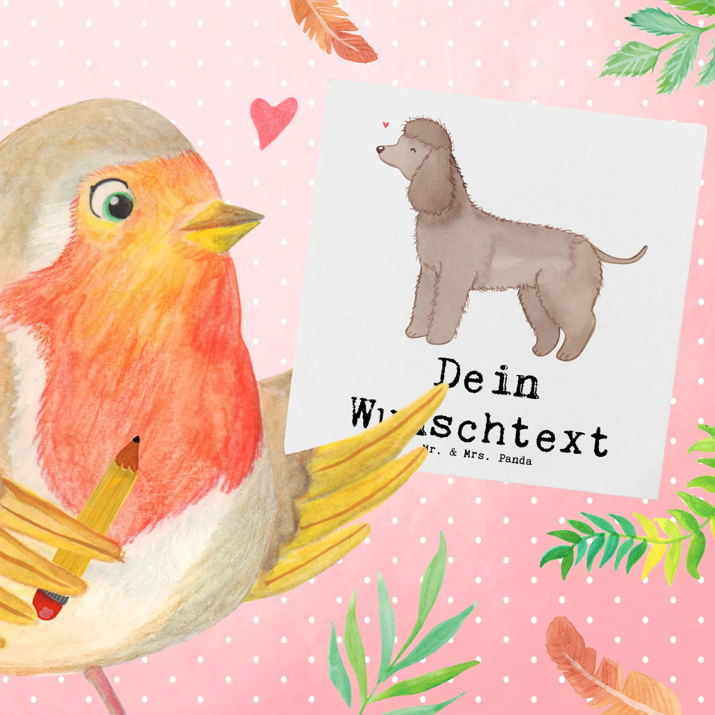 Personalized Deluxe Card Irish Water Spaniel Lifesaver Grußkarte selber drucken, Personalisierte Hochzeitskarte, Personalisierte Karte, Grußkarte selbst gestalten, Grußkarte mit Namen, Grußkarte mit persönlichen Nachrichten, Personalisiertere Klappkarte, Personalisierte Grußkarte, Personalisierte Glückwunschkarte, Personalisierte Geburtstagskarte, Grußkarte als Geldgeschenk, Personalisierte Einladungskarte, Grußkarten personalisiert, Hund, Hunderasse, Rassehund, Hundebesitzer, Geschenk, Tierfreund, Schenken, Welpe, Irish Water Spaniel, Jagdhund