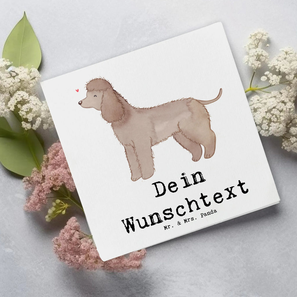Personalized Deluxe Card Irish Water Spaniel Lifesaver Grußkarte selber drucken, Personalisierte Hochzeitskarte, Personalisierte Karte, Grußkarte selbst gestalten, Grußkarte mit Namen, Grußkarte mit persönlichen Nachrichten, Personalisiertere Klappkarte, Personalisierte Grußkarte, Personalisierte Glückwunschkarte, Personalisierte Geburtstagskarte, Grußkarte als Geldgeschenk, Personalisierte Einladungskarte, Grußkarten personalisiert, Hund, Hunderasse, Rassehund, Hundebesitzer, Geschenk, Tierfreund, Schenken, Welpe, Irish Water Spaniel, Jagdhund