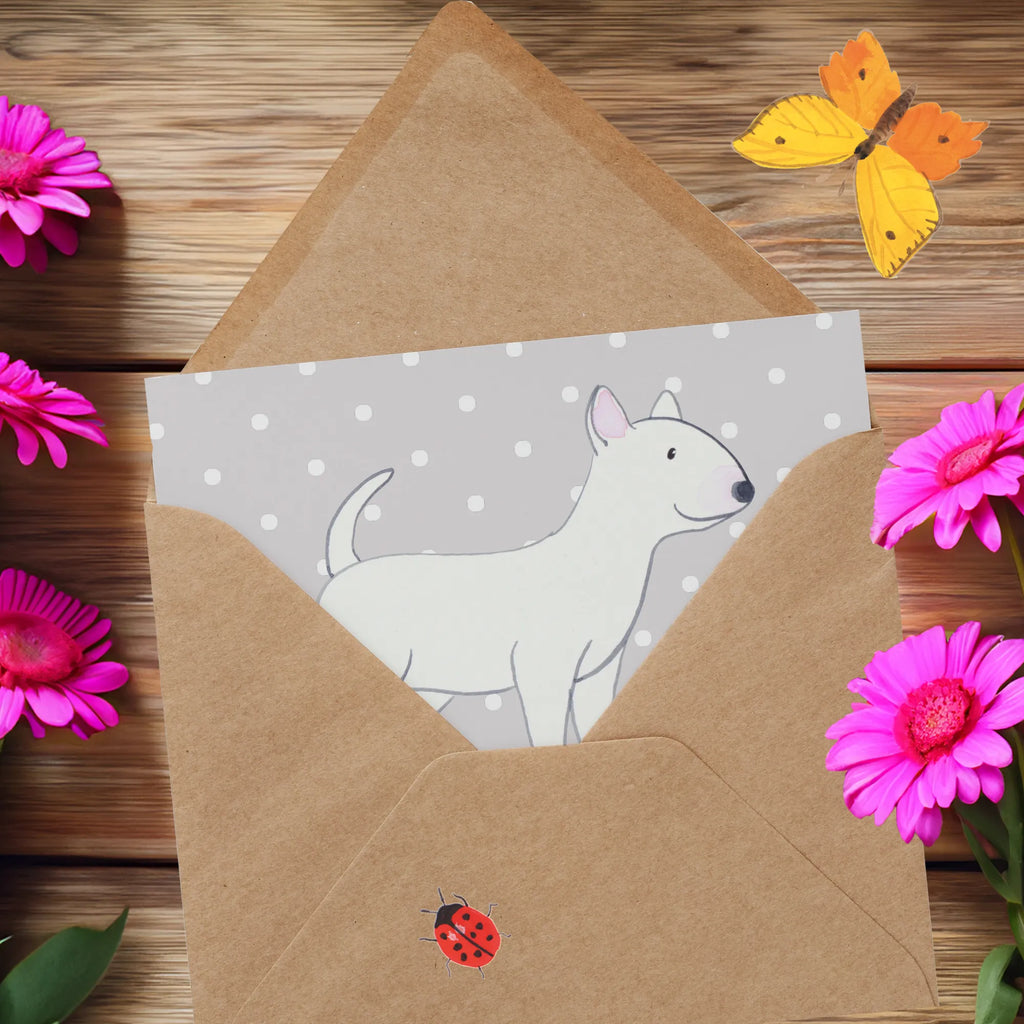 Personalisierte Deluxe Karte Bullterrier Lebensretter Personalisierte Hochzeitskarte, Grußkarte selber drucken, Grußkarte selbst gestalten, Personalisierte Geburtstagskarte, Grußkarte mit Namen, Personalisierte Einladungskarte, Grußkarte als Geldgeschenk, Personalisierte Karte, Personalisiertere Klappkarte, Personalisierte Glückwunschkarte, Grußkarten personalisiert, Personalisierte Grußkarte, Grußkarte mit persönlichen Nachrichten, Hund, Hunderasse, Rassehund, Hundebesitzer, Geschenk, Tierfreund, Schenken, Welpe, Bullterrier