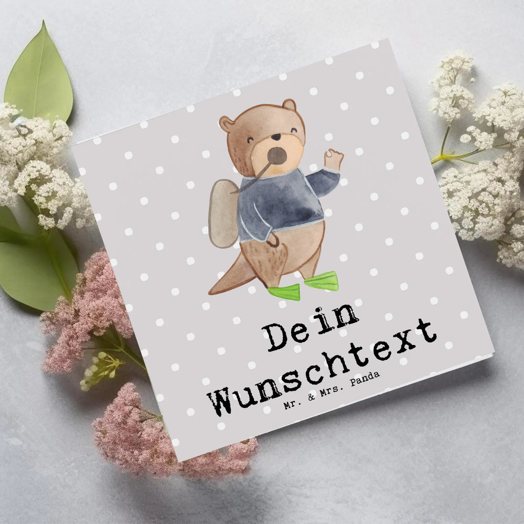 Personalized Deluxe Card Diver Heart Grußkarte als Geldgeschenk, Grußkarte selbst gestalten, Personalisierte Geburtstagskarte, Grußkarte mit persönlichen Nachrichten, Grußkarte selber drucken, Personalisierte Einladungskarte, Personalisierte Glückwunschkarte, Personalisiertere Klappkarte, Grußkarte mit Namen, Personalisierte Hochzeitskarte, Personalisierte Grußkarte, Grußkarten personalisiert, Personalisierte Karte, Beruf, Ausbildung, Jubiläum, Abschied, Rente, Kollege, Kollegin, Geschenk, Schenken, Arbeitskollege, Mitarbeiter, Firma, Danke, Dankeschön