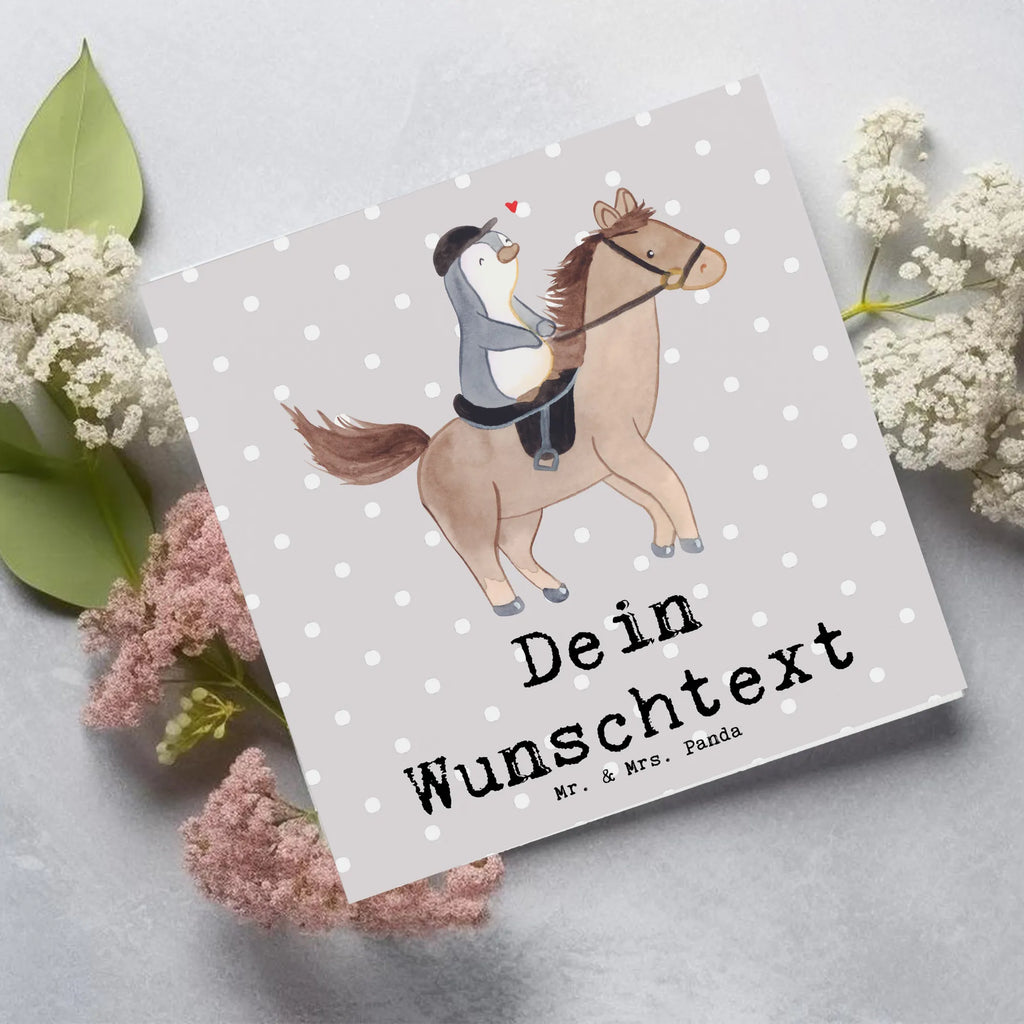 Personalisierte Deluxe Karte Pferd Reiten Personalisierte Karte, Grußkarte mit persönlichen Nachrichten, Grußkarte mit Namen, Personalisierte Einladungskarte, Personalisiertere Klappkarte, Personalisierte Geburtstagskarte, Personalisierte Hochzeitskarte, Personalisierte Grußkarte, Grußkarten personalisiert, Grußkarte als Geldgeschenk, Personalisierte Glückwunschkarte, Grußkarte selber drucken, Grußkarte selbst gestalten, Geschenk, Sport, Sportart, Hobby, Schenken, Danke, Dankeschön, Auszeichnung, Gewinn, Sportler, Pferde, Reiten, Reitsport, Reitverein, Reitstall