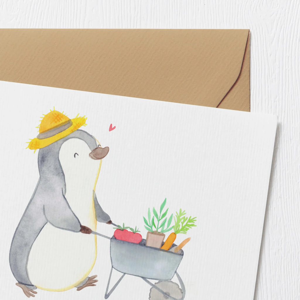Personalized Deluxe Card penguin gardening Grußkarte mit Namen, Personalisiertere Klappkarte, Grußkarte mit persönlichen Nachrichten, Personalisierte Grußkarte, Personalisierte Geburtstagskarte, Grußkarten personalisiert, Personalisierte Karte, Grußkarte selbst gestalten, Grußkarte als Geldgeschenk, Personalisierte Glückwunschkarte, Grußkarte selber drucken, Personalisierte Einladungskarte, Personalisierte Hochzeitskarte, Geschenk, Sport, Sportart, Hobby, Schenken, Danke, Dankeschön, Auszeichnung, Gewinn, Sportler, Gärtnern, Gartenpflege, Gartenarbeit, Urban gardening