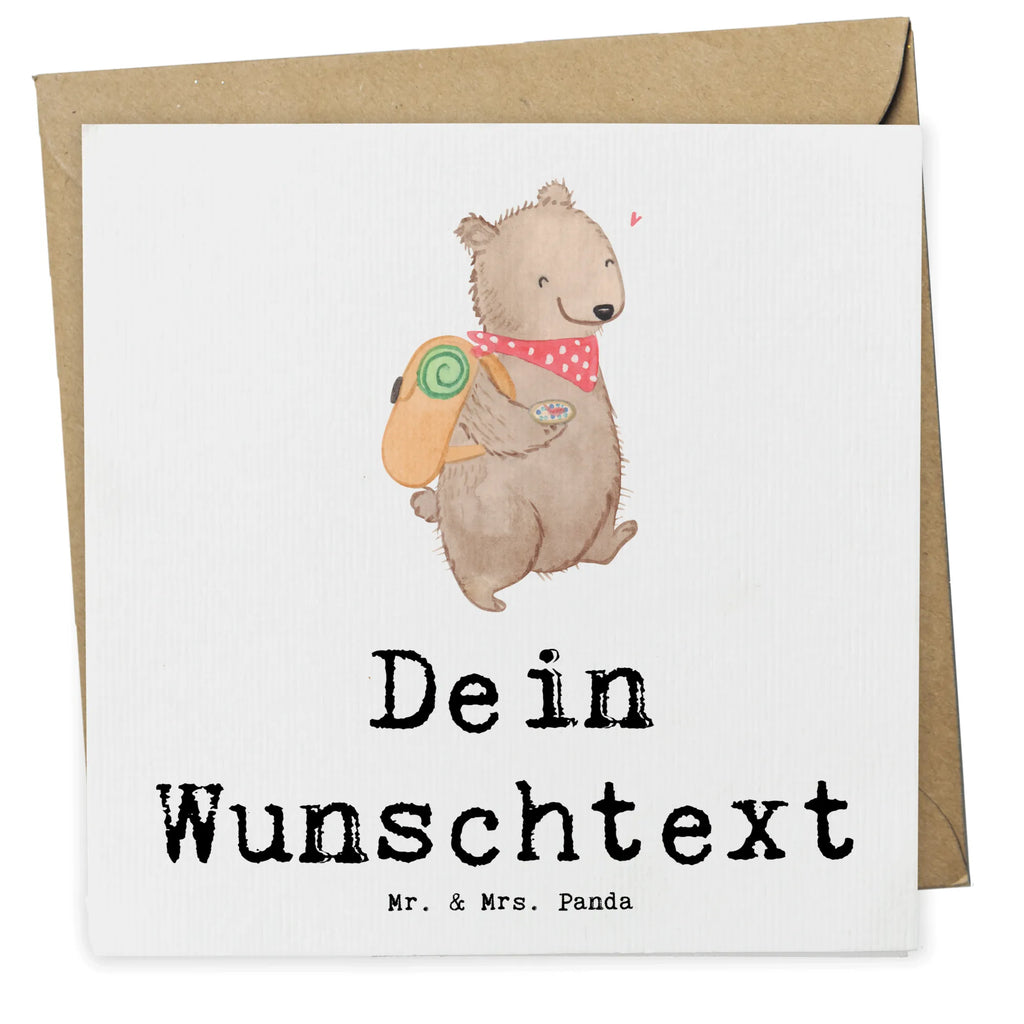 Personalized Deluxe Card bear Hike Personalisiertere Klappkarte, Personalisierte Grußkarte, Grußkarte mit persönlichen Nachrichten, Personalisierte Geburtstagskarte, Grußkarte selbst gestalten, Personalisierte Karte, Personalisierte Einladungskarte, Grußkarte selber drucken, Grußkarte mit Namen, Grußkarte als Geldgeschenk, Personalisierte Hochzeitskarte, Personalisierte Glückwunschkarte, Grußkarten personalisiert, Geschenk, Sport, Sportart, Hobby, Schenken, Danke, Dankeschön, Auszeichnung, Gewinn, Sportler, Wandern, Outdoor Sport, Freizeitsport, Spazieren, Wintertouren, Bergsteigen, Natur entdecken