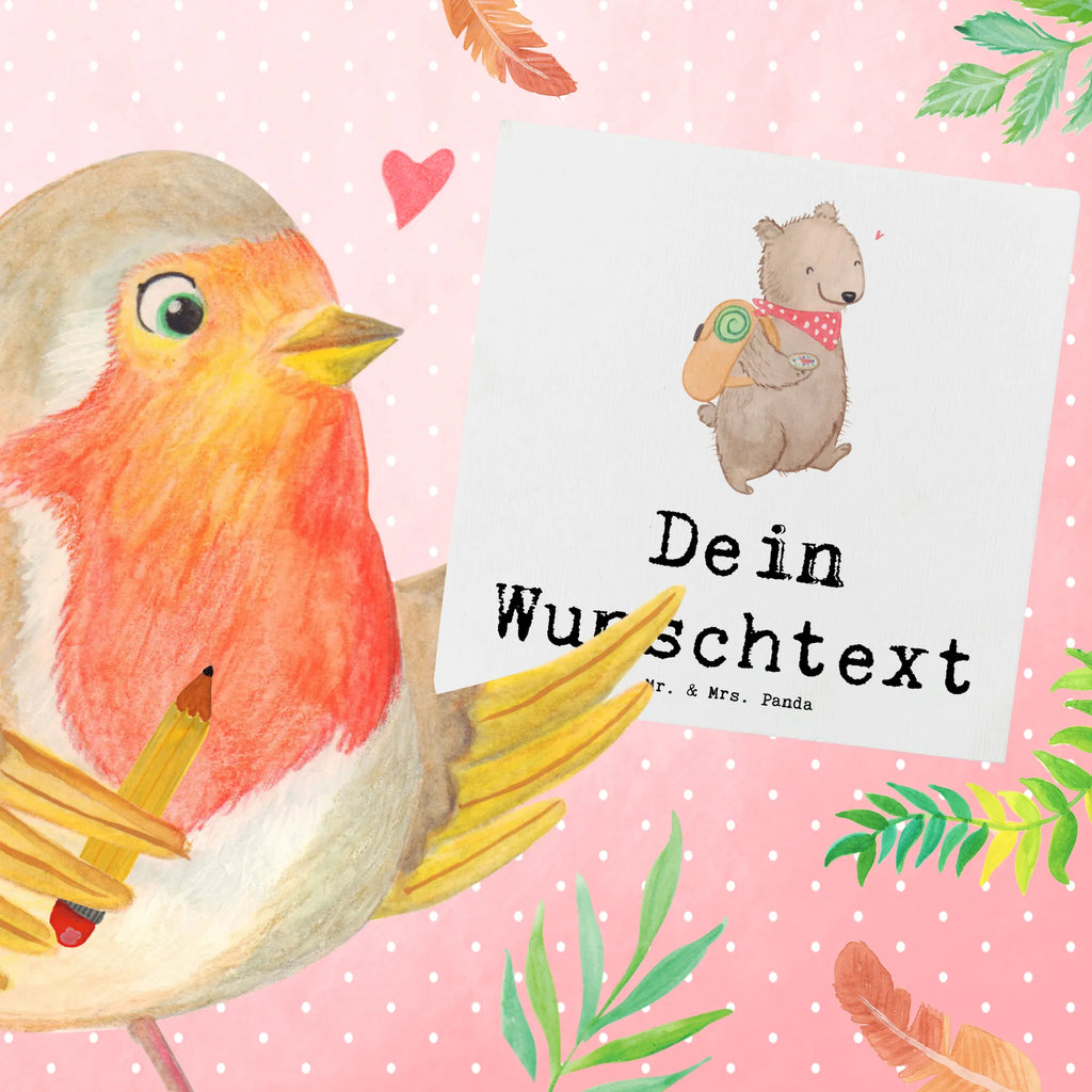 Personalized Deluxe Card bear Hike Personalisiertere Klappkarte, Personalisierte Grußkarte, Grußkarte mit persönlichen Nachrichten, Personalisierte Geburtstagskarte, Grußkarte selbst gestalten, Personalisierte Karte, Personalisierte Einladungskarte, Grußkarte selber drucken, Grußkarte mit Namen, Grußkarte als Geldgeschenk, Personalisierte Hochzeitskarte, Personalisierte Glückwunschkarte, Grußkarten personalisiert, Geschenk, Sport, Sportart, Hobby, Schenken, Danke, Dankeschön, Auszeichnung, Gewinn, Sportler, Wandern, Outdoor Sport, Freizeitsport, Spazieren, Wintertouren, Bergsteigen, Natur entdecken