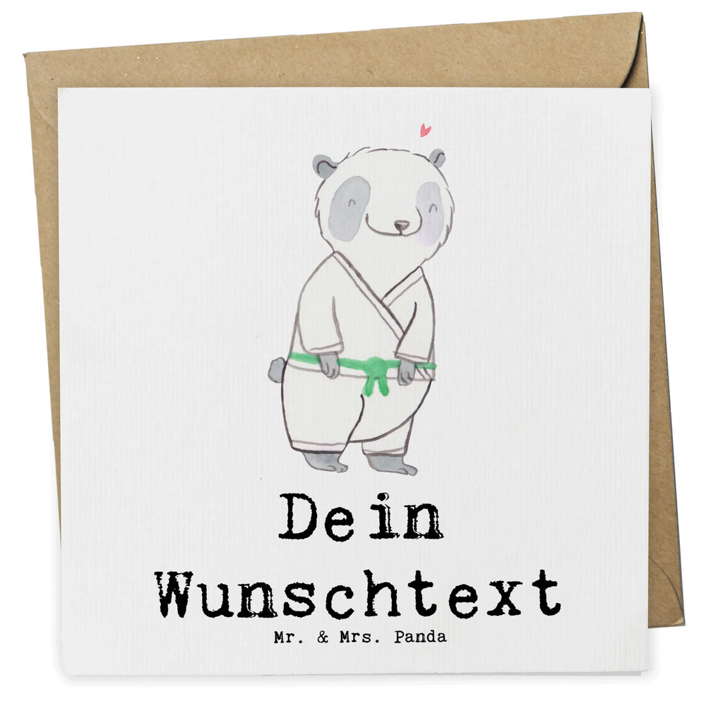 Personalized Deluxe Card panda Jiu Jitsu Personalisierte Hochzeitskarte, Grußkarte mit Namen, Personalisierte Grußkarte, Personalisierte Einladungskarte, Grußkarte selber drucken, Personalisierte Glückwunschkarte, Personalisiertere Klappkarte, Grußkarten personalisiert, Personalisierte Geburtstagskarte, Grußkarte selbst gestalten, Grußkarte mit persönlichen Nachrichten, Grußkarte als Geldgeschenk, Personalisierte Karte, Geschenk, Sport, Sportart, Hobby, Schenken, Danke, Dankeschön, Auszeichnung, Gewinn, Sportler, Jiu Jitsu, japanische Kampfkunst, Selbstverteidigung