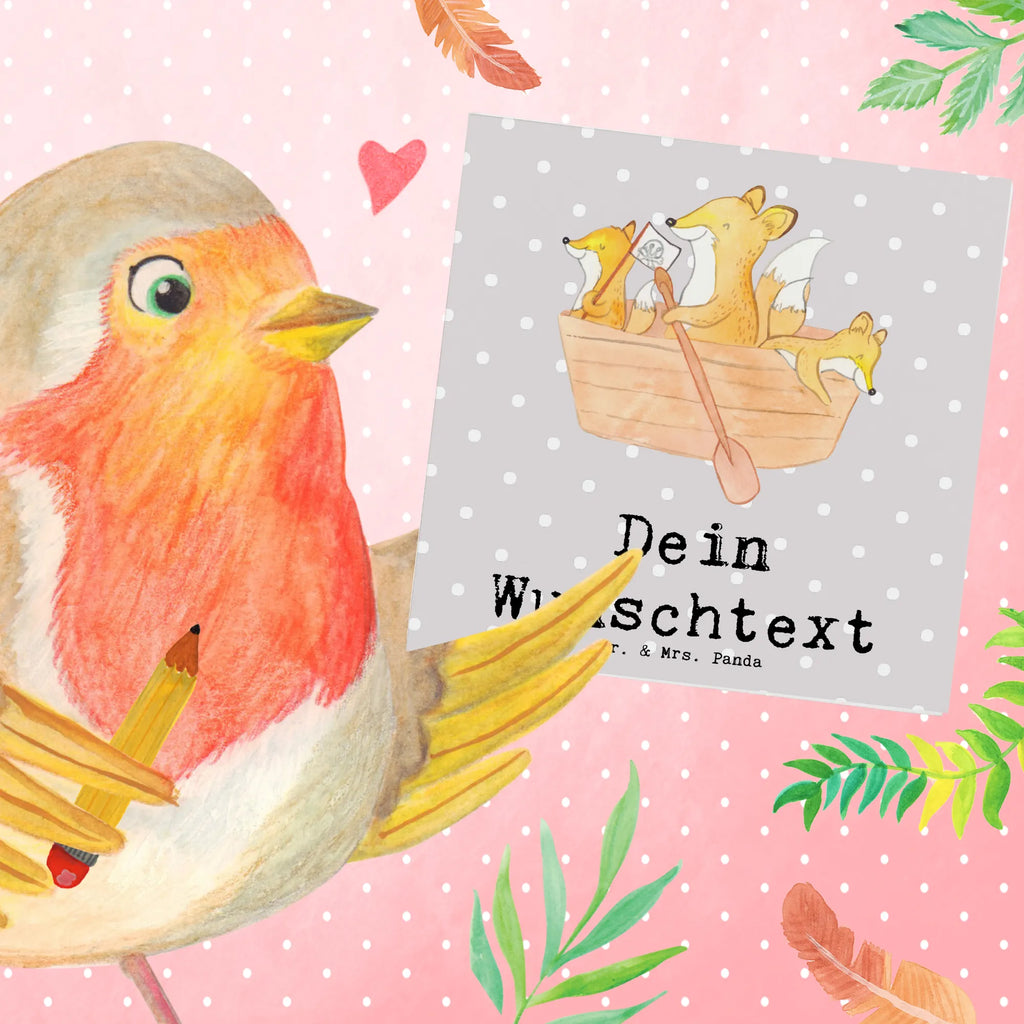 Personalisierte Deluxe Karte Fuchs Kanufahren Personalisierte Grußkarte, Personalisierte Einladungskarte, Grußkarte mit Namen, Grußkarte als Geldgeschenk, Personalisierte Hochzeitskarte, Grußkarte selber drucken, Personalisierte Geburtstagskarte, Personalisierte Glückwunschkarte, Personalisierte Karte, Grußkarten personalisiert, Grußkarte selbst gestalten, Grußkarte mit persönlichen Nachrichten, Personalisiertere Klappkarte, Geschenk, Sport, Sportart, Hobby, Schenken, Danke, Dankeschön, Auszeichnung, Gewinn, Sportler, Paddeltour, Kanu Schule, Kanuverleih, Kanutour, Kanu fahren