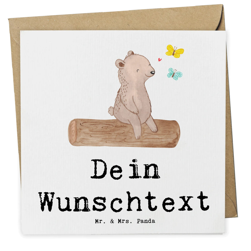 Personalized Deluxe Card bear nature lover Grußkarte selbst gestalten, Personalisierte Geburtstagskarte, Grußkarten personalisiert, Personalisierte Grußkarte, Grußkarte als Geldgeschenk, Grußkarte selber drucken, Personalisierte Einladungskarte, Personalisierte Glückwunschkarte, Grußkarte mit persönlichen Nachrichten, Grußkarte mit Namen, Personalisierte Karte, Personalisiertere Klappkarte, Personalisierte Hochzeitskarte, Geschenk, Sport, Sportart, Hobby, Schenken, Danke, Dankeschön, Auszeichnung, Gewinn, Sportler, Nature Lover, Wandern, Naturliebhaber, Outdoor
