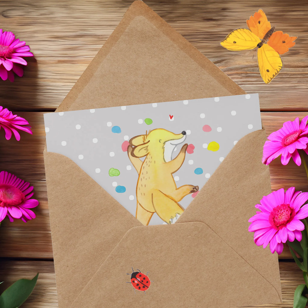 Personalized Deluxe Card Fox bouldering Grußkarte mit persönlichen Nachrichten, Grußkarte mit Namen, Personalisiertere Klappkarte, Grußkarte selbst gestalten, Grußkarte als Geldgeschenk, Grußkarten personalisiert, Personalisierte Grußkarte, Grußkarte selber drucken, Personalisierte Hochzeitskarte, Personalisierte Karte, Personalisierte Einladungskarte, Personalisierte Glückwunschkarte, Personalisierte Geburtstagskarte, Geschenk, Sport, Sportart, Hobby, Schenken, Danke, Dankeschön, Auszeichnung, Gewinn, Sportler, Boulderhalle, Kletterhalle, bouldern, Klettern