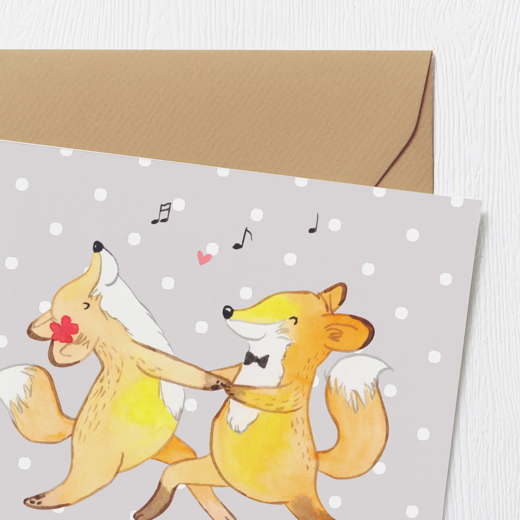 Personalized Deluxe Card foxes dancing salsa Personalisierte Hochzeitskarte, Personalisierte Grußkarte, Personalisierte Geburtstagskarte, Personalisierte Einladungskarte, Personalisierte Karte, Grußkarte selber drucken, Grußkarte mit persönlichen Nachrichten, Grußkarte als Geldgeschenk, Grußkarten personalisiert, Personalisierte Glückwunschkarte, Grußkarte mit Namen, Grußkarte selbst gestalten, Personalisiertere Klappkarte, Geschenk, Sport, Sportart, Hobby, Schenken, Danke, Dankeschön, Auszeichnung, Gewinn, Sportler, Tanzkurs, Tanzschule, Tanzen, Salsa tanzen