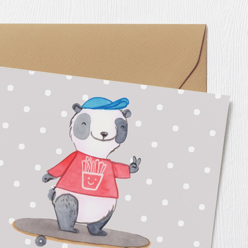 Personalized Deluxe Card panda ride a longboard Grußkarte mit persönlichen Nachrichten, Grußkarte mit Namen, Personalisiertere Klappkarte, Personalisierte Grußkarte, Personalisierte Geburtstagskarte, Grußkarten personalisiert, Personalisierte Karte, Personalisierte Hochzeitskarte, Grußkarte selber drucken, Grußkarte selbst gestalten, Grußkarte als Geldgeschenk, Personalisierte Glückwunschkarte, Personalisierte Einladungskarte, Geschenk, Sport, Sportart, Hobby, Schenken, Danke, Dankeschön, Auszeichnung, Gewinn, Sportler, Skaten, Longboard fahren