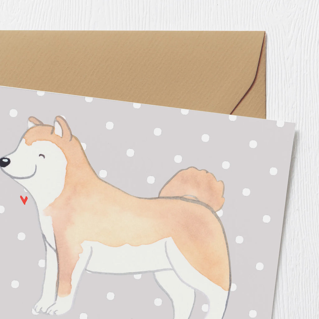 Personalized Deluxe Card Akita Inu Lifesaver Personalisierte Grußkarte, Personalisierte Geburtstagskarte, Personalisierte Einladungskarte, Grußkarte mit persönlichen Nachrichten, Grußkarte als Geldgeschenk, Personalisierte Glückwunschkarte, Grußkarten personalisiert, Personalisierte Karte, Personalisiertere Klappkarte, Grußkarte selber drucken, Grußkarte selbst gestalten, Personalisierte Hochzeitskarte, Grußkarte mit Namen, Hund, Hunderasse, Rassehund, Hundebesitzer, Geschenk, Tierfreund, Schenken, Welpe