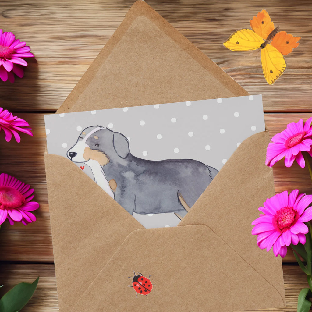 Personalisierte Deluxe Karte Berner Sennenhund Lebensretter Grußkarte als Geldgeschenk, Personalisierte Karte, Personalisierte Geburtstagskarte, Grußkarte selbst gestalten, Grußkarte mit persönlichen Nachrichten, Grußkarte mit Namen, Personalisierte Glückwunschkarte, Personalisierte Hochzeitskarte, Personalisierte Grußkarte, Personalisierte Einladungskarte, Personalisiertere Klappkarte, Grußkarten personalisiert, Grußkarte selber drucken, Hund, Hunderasse, Rassehund, Hundebesitzer, Geschenk, Tierfreund, Schenken, Welpe, Dürrbächler, Berner Sennenhund