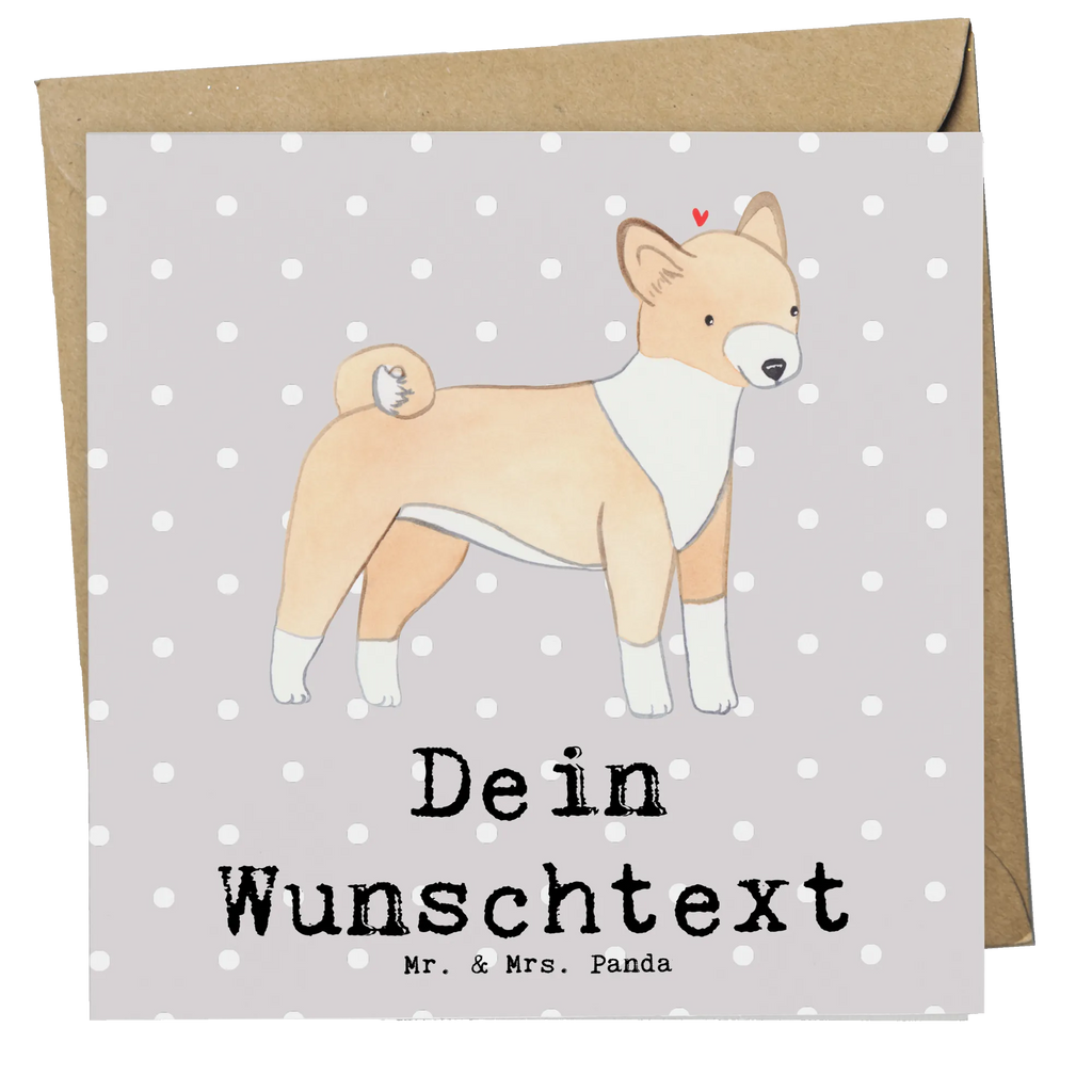 Personalisierte Deluxe Karte Basenji Lebensretter Grußkarte selbst gestalten, Personalisiertere Klappkarte, Personalisierte Karte, Personalisierte Geburtstagskarte, Personalisierte Hochzeitskarte, Grußkarte mit persönlichen Nachrichten, Personalisierte Glückwunschkarte, Personalisierte Einladungskarte, Personalisierte Grußkarte, Grußkarte als Geldgeschenk, Grußkarten personalisiert, Grußkarte mit Namen, Grußkarte selber drucken, Hund, Hunderasse, Rassehund, Hundebesitzer, Geschenk, Tierfreund, Schenken, Welpe, Kongo-Terrier, Basenji