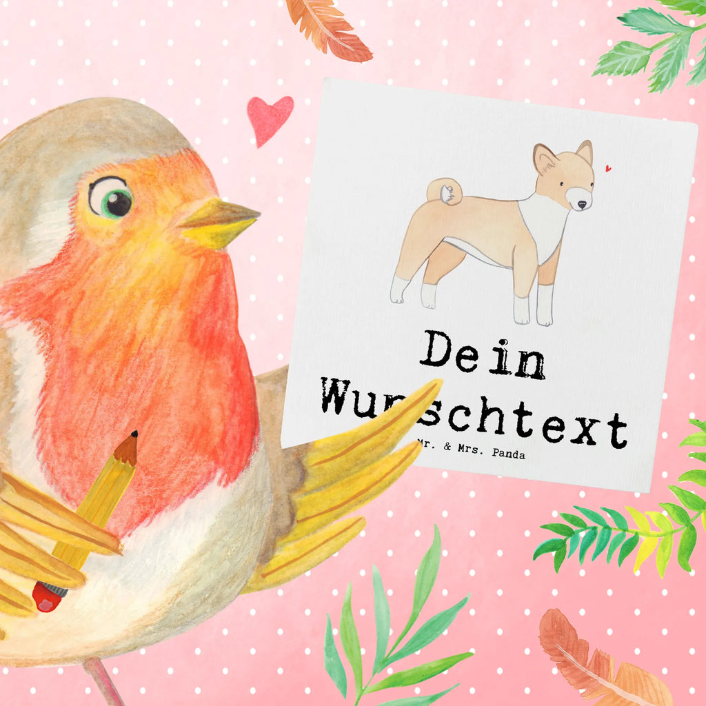 Personalisierte Deluxe Karte Basenji Lebensretter Grußkarte selbst gestalten, Personalisiertere Klappkarte, Personalisierte Karte, Personalisierte Geburtstagskarte, Personalisierte Hochzeitskarte, Grußkarte mit persönlichen Nachrichten, Personalisierte Glückwunschkarte, Personalisierte Einladungskarte, Personalisierte Grußkarte, Grußkarte als Geldgeschenk, Grußkarten personalisiert, Grußkarte mit Namen, Grußkarte selber drucken, Hund, Hunderasse, Rassehund, Hundebesitzer, Geschenk, Tierfreund, Schenken, Welpe, Kongo-Terrier, Basenji