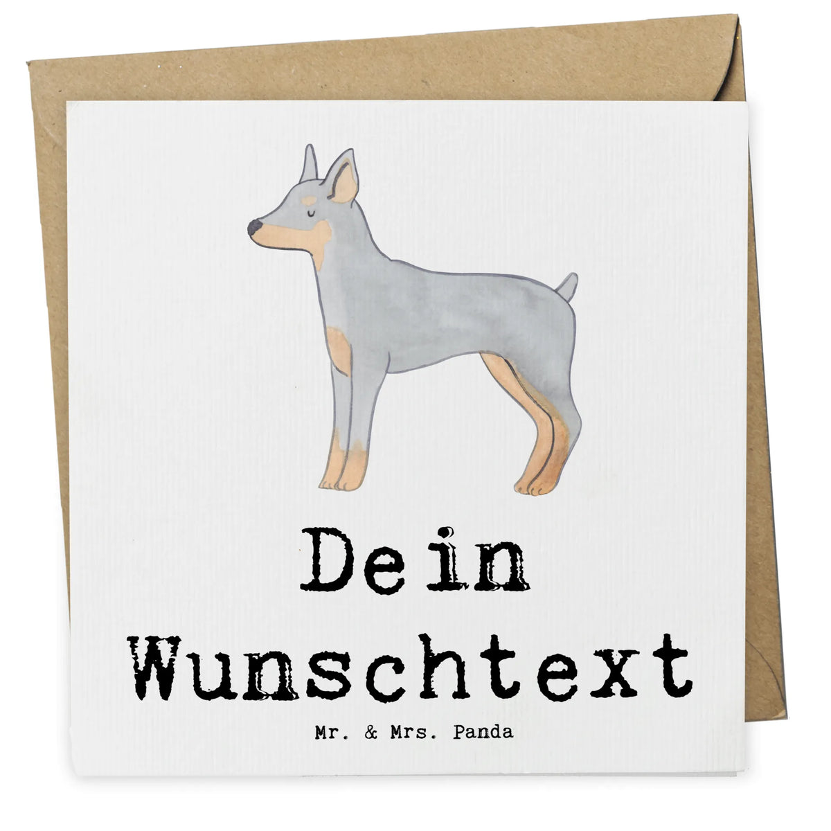 Personalisierte Deluxe Karte Dobermann Pinscher Lebensretter karte personalisiert, Personalisierte Postkarte, Personalisierte Grußkarten, individuelle grußkarte, Personalisierte Grußkarte, Personalisierte Karten, Grußkarten Personalisiert, grußkarte personalisiert, Grußkarte personalisierbar, Personalisierte Karte, Postkarte personalisiert, Geschenk, Schenken, Hund, Hunderasse, Rassehund, Hundebesitzer, Tierfreund, Welpe, Dobermann Pinscher