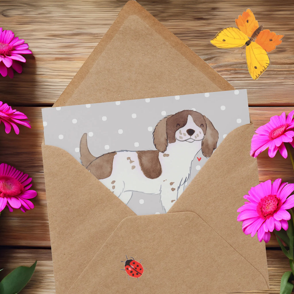 Personalisierte Deluxe Karte English Springer Spaniel Lebensretter Personalisierte Hochzeitskarte, Grußkarte selbst gestalten, Personalisierte Einladungskarte, Personalisierte Glückwunschkarte, Personalisierte Grußkarte, Grußkarten personalisiert, Personalisierte Karte, Grußkarte als Geldgeschenk, Personalisierte Geburtstagskarte, Grußkarte selber drucken, Grußkarte mit persönlichen Nachrichten, Personalisiertere Klappkarte, Grußkarte mit Namen, Hund, Hunderasse, Rassehund, Hundebesitzer, Geschenk, Tierfreund, Schenken, Welpe, English Springer Spaniel