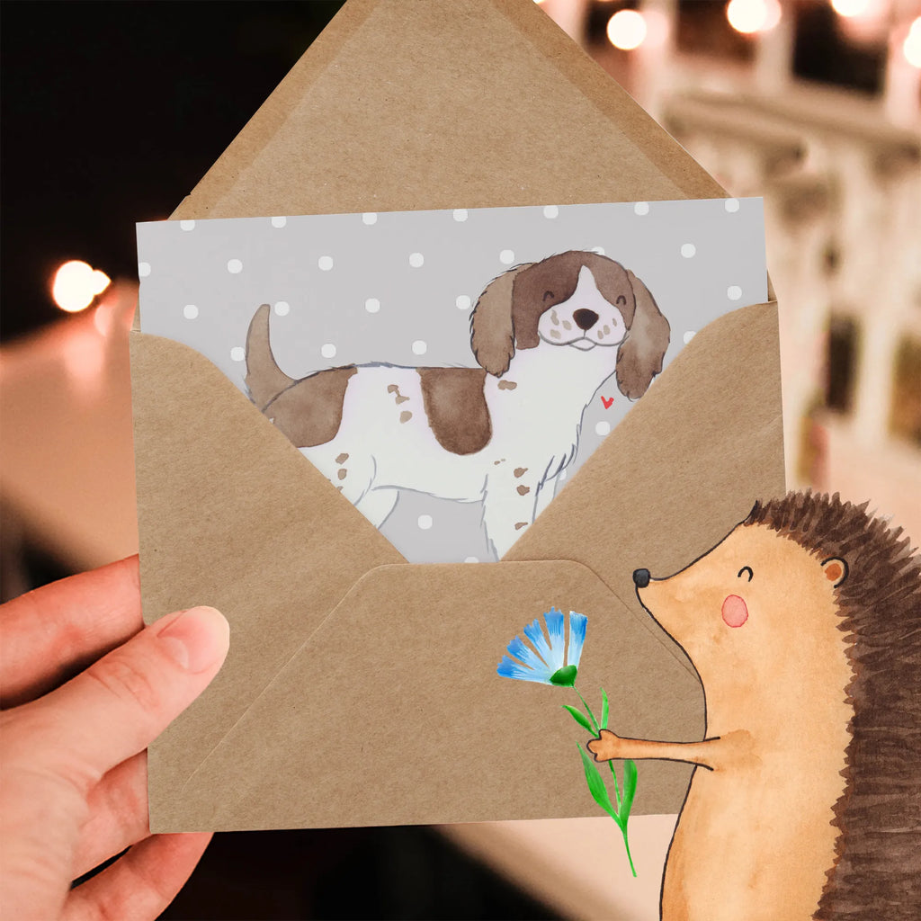 Personalisierte Deluxe Karte English Springer Spaniel Lebensretter Personalisierte Hochzeitskarte, Grußkarte selbst gestalten, Personalisierte Einladungskarte, Personalisierte Glückwunschkarte, Personalisierte Grußkarte, Grußkarten personalisiert, Personalisierte Karte, Grußkarte als Geldgeschenk, Personalisierte Geburtstagskarte, Grußkarte selber drucken, Grußkarte mit persönlichen Nachrichten, Personalisiertere Klappkarte, Grußkarte mit Namen, Hund, Hunderasse, Rassehund, Hundebesitzer, Geschenk, Tierfreund, Schenken, Welpe, English Springer Spaniel