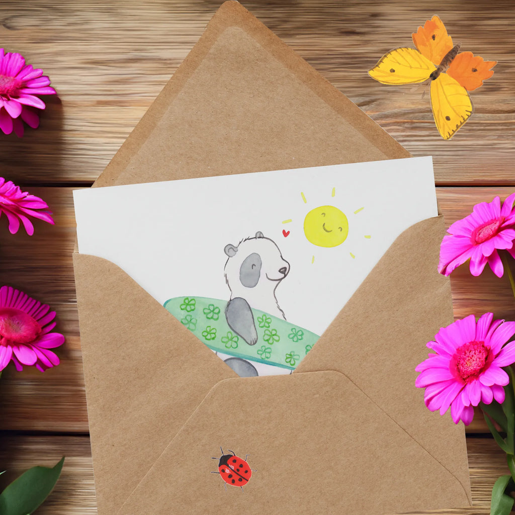 Personalized Deluxe Card panda surfing Personalisierte Geburtstagskarte, Personalisierte Einladungskarte, Grußkarten personalisiert, Personalisierte Grußkarte, Personalisierte Hochzeitskarte, Grußkarte mit persönlichen Nachrichten, Grußkarte selber drucken, Personalisiertere Klappkarte, Grußkarte selbst gestalten, Personalisierte Karte, Grußkarte mit Namen, Personalisierte Glückwunschkarte, Grußkarte als Geldgeschenk, Geschenk, Sport, Sportart, Hobby, Schenken, Danke, Dankeschön, Auszeichnung, Gewinn, Sportler, Surfen, Wellenreiten, Surfschule