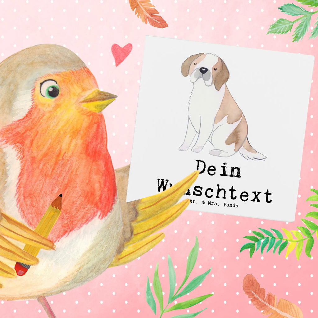 Personalized Deluxe Card Saint Bernard Lifesaver Personalisierte Geburtstagskarte, Personalisierte Einladungskarte, Grußkarten personalisiert, Grußkarte mit persönlichen Nachrichten, Grußkarte selber drucken, Grußkarte mit Namen, Grußkarte als Geldgeschenk, Personalisierte Glückwunschkarte, Personalisierte Grußkarte, Personalisierte Karte, Personalisiertere Klappkarte, Personalisierte Hochzeitskarte, Grußkarte selbst gestalten, Hund, Hunderasse, Rassehund, Hundebesitzer, Geschenk, Tierfreund, Schenken, Welpe, Saint Bernard Dog, Saint Bernard, St. Bernhardshund, Chien du Saint-Bernard, Perro San Bernardo