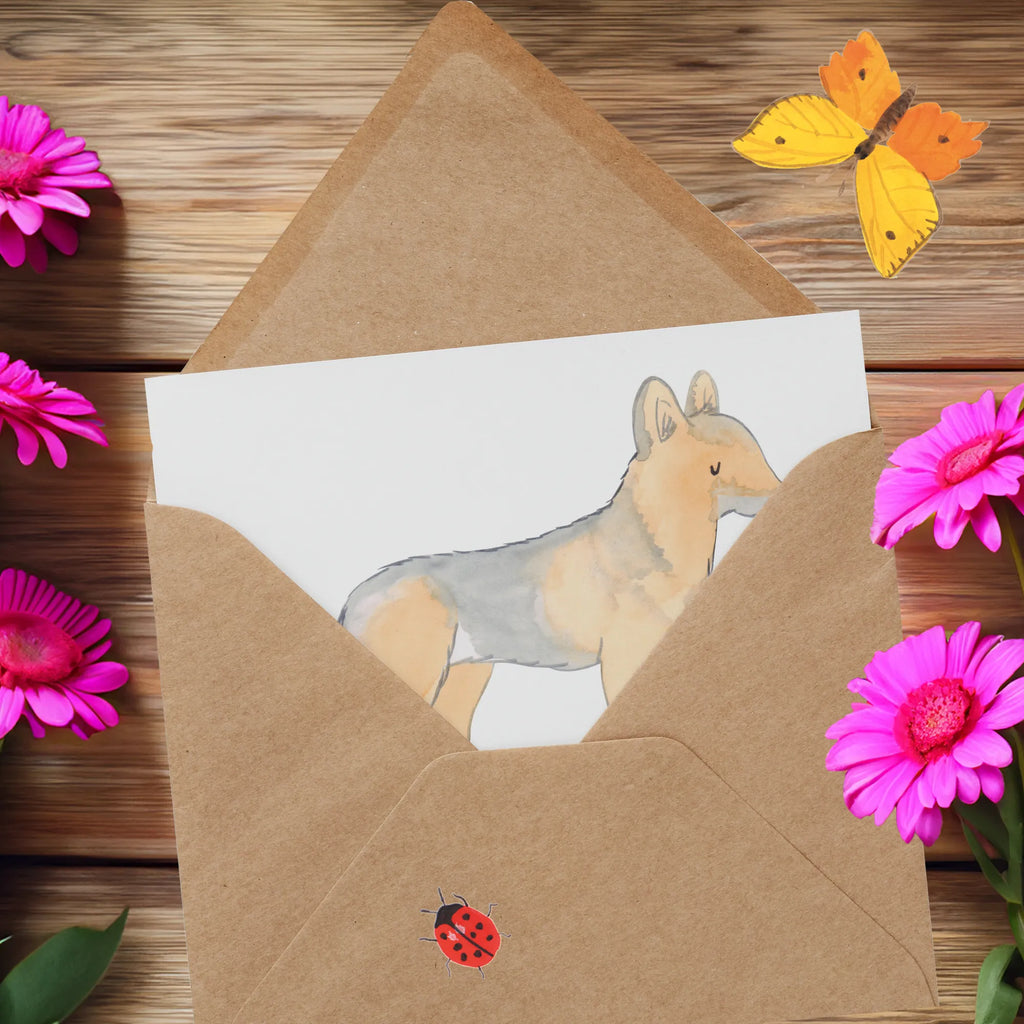 Personalized Deluxe Card German Shepherd Lifesaver Personalisierte Grußkarte, Personalisierte Karte, Personalisierte Geburtstagskarte, Personalisierte Glückwunschkarte, Personalisierte Hochzeitskarte, Grußkarte als Geldgeschenk, Grußkarte selber drucken, Personalisiertere Klappkarte, Grußkarte selbst gestalten, Personalisierte Einladungskarte, Grußkarte mit Namen, Grußkarten personalisiert, Grußkarte mit persönlichen Nachrichten, Hund, Hunderasse, Rassehund, Hundebesitzer, Geschenk, Tierfreund, Schenken, Welpe, Schäferhund