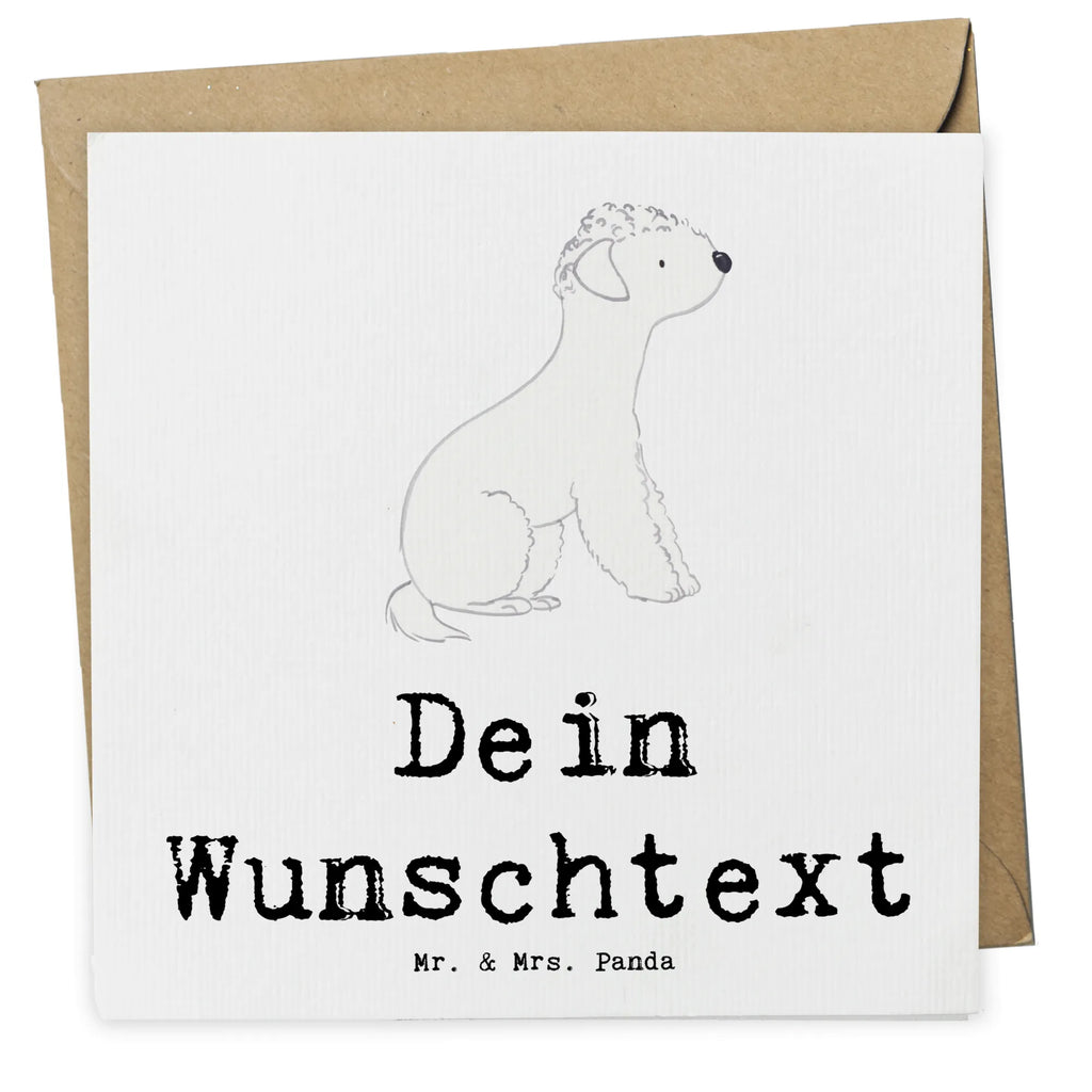 Personalized Deluxe Card Bedlington Terrier Lifesaver Personalisierte Hochzeitskarte, Grußkarten personalisiert, Personalisierte Einladungskarte, Personalisierte Geburtstagskarte, Grußkarte selbst gestalten, Grußkarte selber drucken, Grußkarte als Geldgeschenk, Grußkarte mit Namen, Grußkarte mit persönlichen Nachrichten, Personalisierte Grußkarte, Personalisierte Karte, Personalisierte Glückwunschkarte, Personalisiertere Klappkarte, Hund, Hunderasse, Rassehund, Hundebesitzer, Geschenk, Tierfreund, Schenken, Welpe, Terrier, Bedlington Terrier