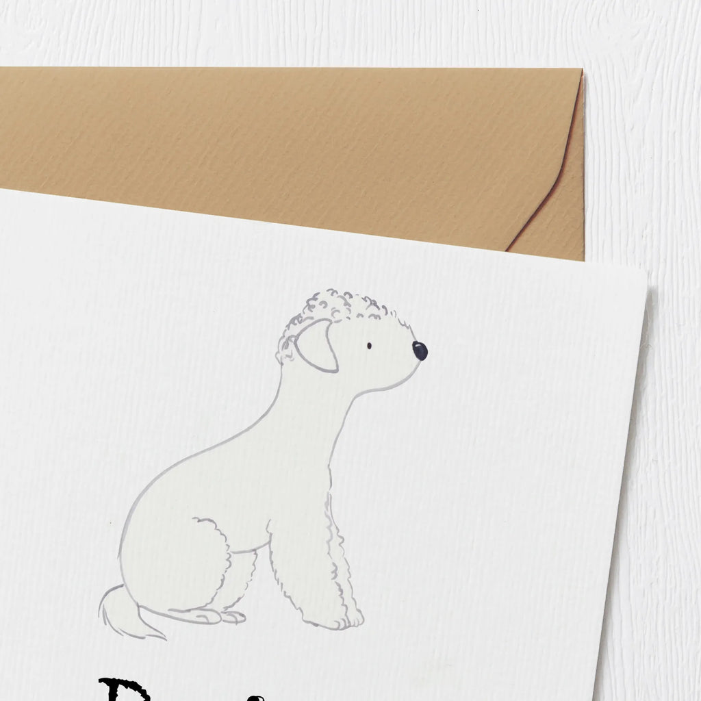 Personalized Deluxe Card Bedlington Terrier Lifesaver Personalisierte Hochzeitskarte, Grußkarten personalisiert, Personalisierte Einladungskarte, Personalisierte Geburtstagskarte, Grußkarte selbst gestalten, Grußkarte selber drucken, Grußkarte als Geldgeschenk, Grußkarte mit Namen, Grußkarte mit persönlichen Nachrichten, Personalisierte Grußkarte, Personalisierte Karte, Personalisierte Glückwunschkarte, Personalisiertere Klappkarte, Hund, Hunderasse, Rassehund, Hundebesitzer, Geschenk, Tierfreund, Schenken, Welpe, Terrier, Bedlington Terrier