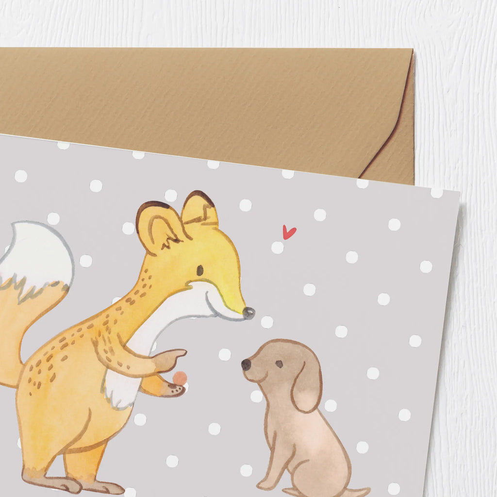 Personalized Deluxe Card Fox dog training Personalisierte Geburtstagskarte, Grußkarte mit persönlichen Nachrichten, Grußkarte als Geldgeschenk, Personalisiertere Klappkarte, Personalisierte Grußkarte, Grußkarte selber drucken, Grußkarte selbst gestalten, Personalisierte Karte, Personalisierte Einladungskarte, Personalisierte Hochzeitskarte, Personalisierte Glückwunschkarte, Grußkarten personalisiert, Grußkarte mit Namen, Geschenk, Sport, Sportart, Hobby, Schenken, Danke, Dankeschön, Auszeichnung, Gewinn, Sportler, Hundeprüfung, Hundetraining, Hundeerziehung, Welpenschule, Hundeschule