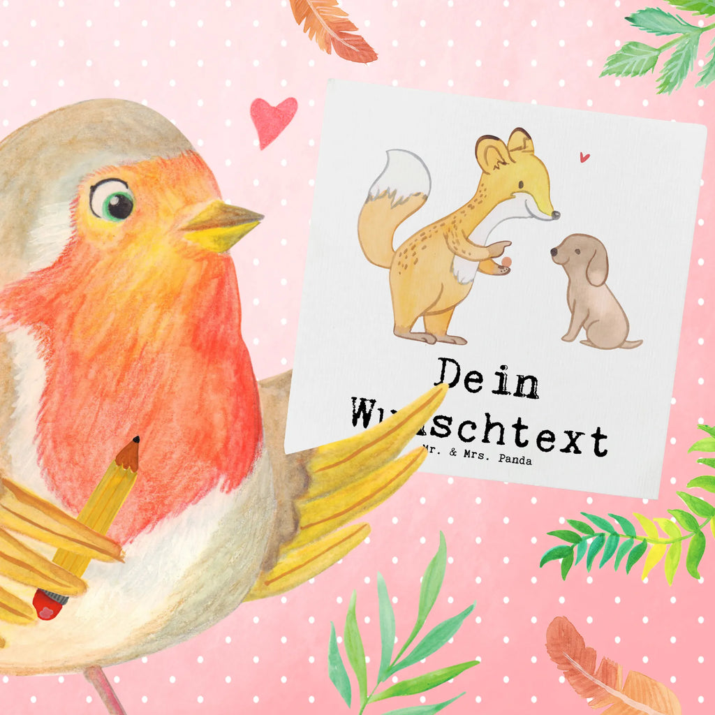 Personalized Deluxe Card Fox dog training Personalisierte Geburtstagskarte, Grußkarte mit persönlichen Nachrichten, Grußkarte als Geldgeschenk, Personalisiertere Klappkarte, Personalisierte Grußkarte, Grußkarte selber drucken, Grußkarte selbst gestalten, Personalisierte Karte, Personalisierte Einladungskarte, Personalisierte Hochzeitskarte, Personalisierte Glückwunschkarte, Grußkarten personalisiert, Grußkarte mit Namen, Geschenk, Sport, Sportart, Hobby, Schenken, Danke, Dankeschön, Auszeichnung, Gewinn, Sportler, Hundeprüfung, Hundetraining, Hundeerziehung, Welpenschule, Hundeschule