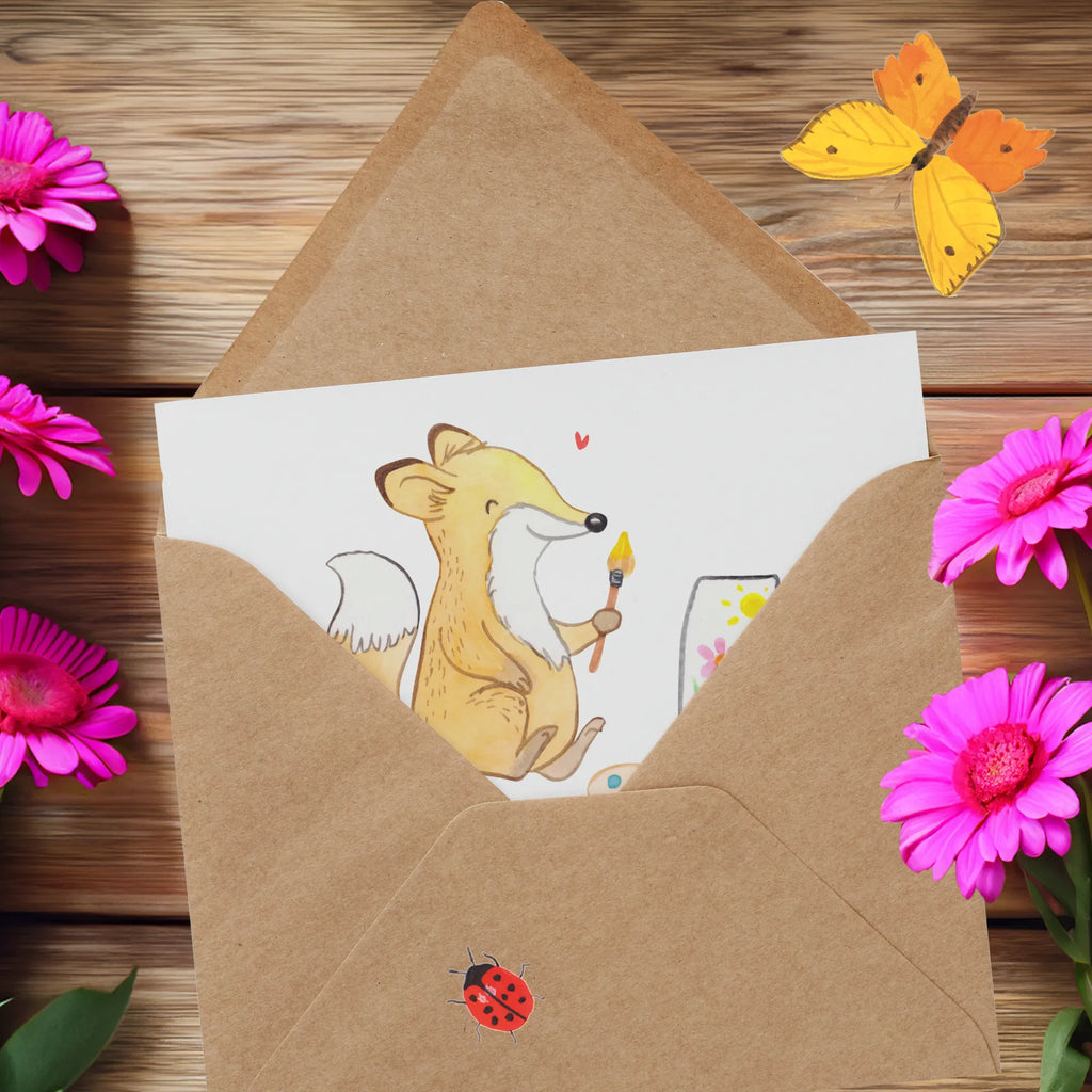 Personalized Deluxe Card Fox To paint Personalisierte Geburtstagskarte, Grußkarte selber drucken, Personalisierte Glückwunschkarte, Personalisierte Grußkarte, Grußkarten personalisiert, Personalisierte Einladungskarte, Grußkarte als Geldgeschenk, Personalisierte Hochzeitskarte, Personalisiertere Klappkarte, Grußkarte mit persönlichen Nachrichten, Grußkarte selbst gestalten, Personalisierte Karte, Grußkarte mit Namen, Geschenk, Sport, Sportart, Hobby, Schenken, Danke, Dankeschön, Auszeichnung, Gewinn, Sportler, Malen, Zeichnen, Künstler, Künstlerin, Hobbyzeichner