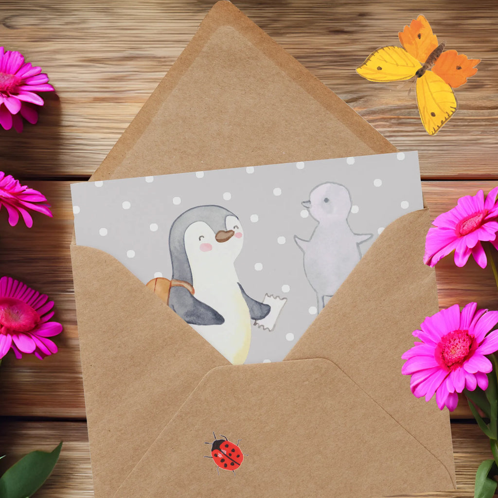 Personalisierte Deluxe Karte Pinguin Museum besuchen Personalisierte Karte, Personalisierte Glückwunschkarte, Personalisierte Grußkarte, Grußkarte mit persönlichen Nachrichten, Personalisierte Geburtstagskarte, Grußkarte selber drucken, Grußkarte mit Namen, Grußkarten personalisiert, Grußkarte selbst gestalten, Personalisierte Hochzeitskarte, Grußkarte als Geldgeschenk, Personalisierte Einladungskarte, Personalisiertere Klappkarte, Geschenk, Sport, Sportart, Hobby, Schenken, Danke, Dankeschön, Auszeichnung, Gewinn, Sportler, Museen, Museum besuchen