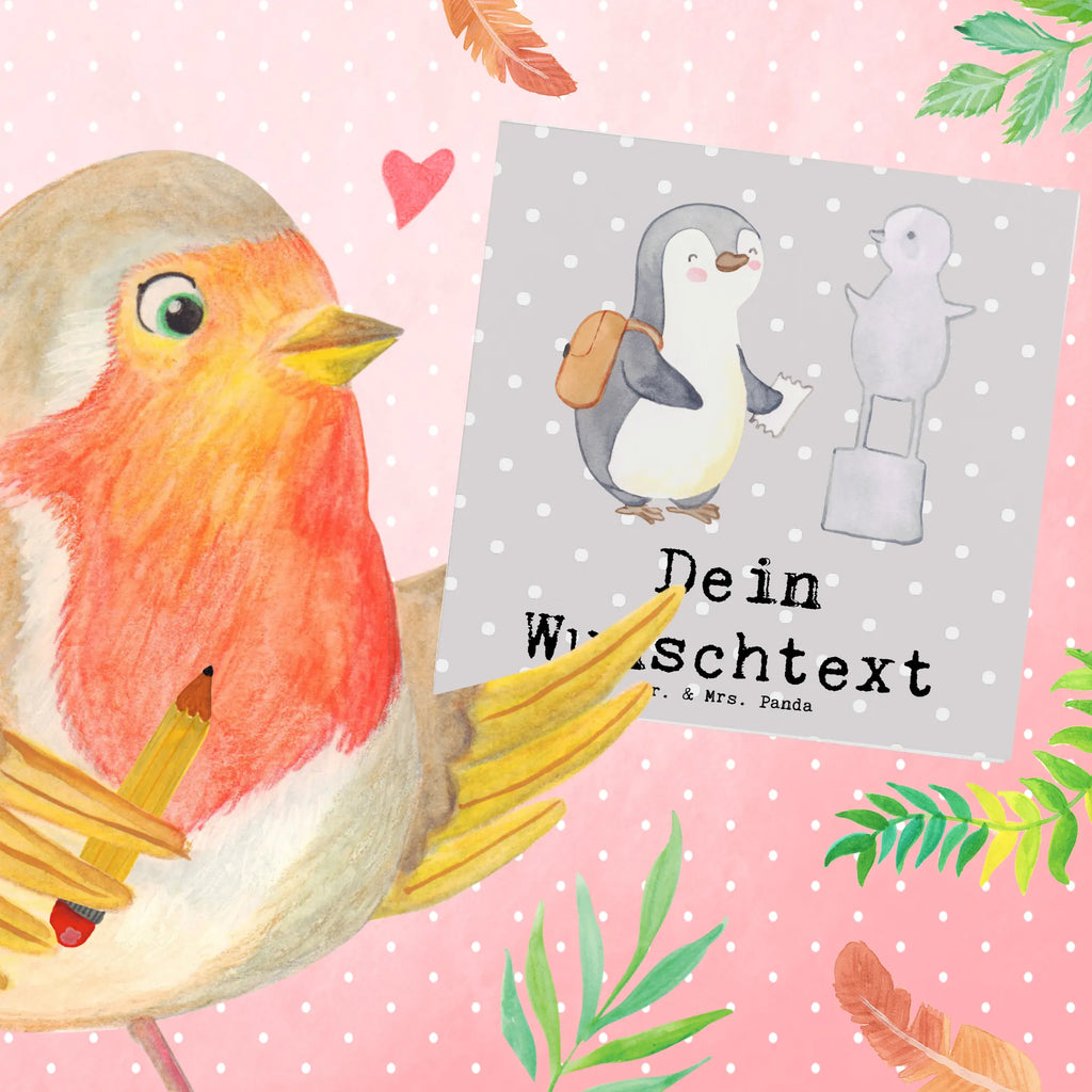 Personalisierte Deluxe Karte Pinguin Museum besuchen Personalisierte Karte, Personalisierte Glückwunschkarte, Personalisierte Grußkarte, Grußkarte mit persönlichen Nachrichten, Personalisierte Geburtstagskarte, Grußkarte selber drucken, Grußkarte mit Namen, Grußkarten personalisiert, Grußkarte selbst gestalten, Personalisierte Hochzeitskarte, Grußkarte als Geldgeschenk, Personalisierte Einladungskarte, Personalisiertere Klappkarte, Geschenk, Sport, Sportart, Hobby, Schenken, Danke, Dankeschön, Auszeichnung, Gewinn, Sportler, Museen, Museum besuchen