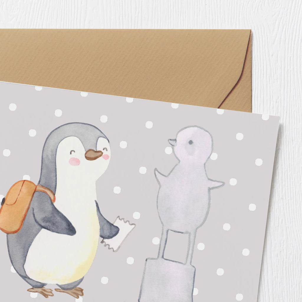 Personalisierte Deluxe Karte Pinguin Museum besuchen Personalisierte Karte, Personalisierte Glückwunschkarte, Personalisierte Grußkarte, Grußkarte mit persönlichen Nachrichten, Personalisierte Geburtstagskarte, Grußkarte selber drucken, Grußkarte mit Namen, Grußkarten personalisiert, Grußkarte selbst gestalten, Personalisierte Hochzeitskarte, Grußkarte als Geldgeschenk, Personalisierte Einladungskarte, Personalisiertere Klappkarte, Geschenk, Sport, Sportart, Hobby, Schenken, Danke, Dankeschön, Auszeichnung, Gewinn, Sportler, Museen, Museum besuchen