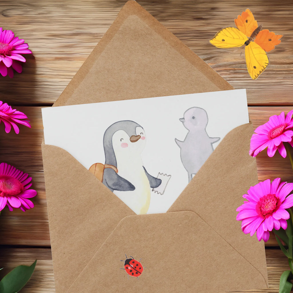 Personalisierte Deluxe Karte Pinguin Museum besuchen Personalisierte Karte, Personalisierte Glückwunschkarte, Personalisierte Grußkarte, Grußkarte mit persönlichen Nachrichten, Personalisierte Geburtstagskarte, Grußkarte selber drucken, Grußkarte mit Namen, Grußkarten personalisiert, Grußkarte selbst gestalten, Personalisierte Hochzeitskarte, Grußkarte als Geldgeschenk, Personalisierte Einladungskarte, Personalisiertere Klappkarte, Geschenk, Sport, Sportart, Hobby, Schenken, Danke, Dankeschön, Auszeichnung, Gewinn, Sportler, Museen, Museum besuchen