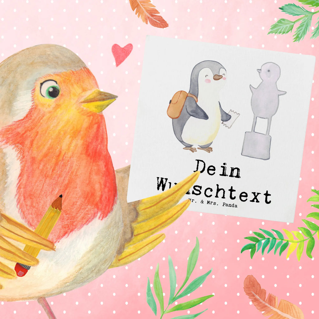 Personalisierte Deluxe Karte Pinguin Museum besuchen Personalisierte Karte, Personalisierte Glückwunschkarte, Personalisierte Grußkarte, Grußkarte mit persönlichen Nachrichten, Personalisierte Geburtstagskarte, Grußkarte selber drucken, Grußkarte mit Namen, Grußkarten personalisiert, Grußkarte selbst gestalten, Personalisierte Hochzeitskarte, Grußkarte als Geldgeschenk, Personalisierte Einladungskarte, Personalisiertere Klappkarte, Geschenk, Sport, Sportart, Hobby, Schenken, Danke, Dankeschön, Auszeichnung, Gewinn, Sportler, Museen, Museum besuchen