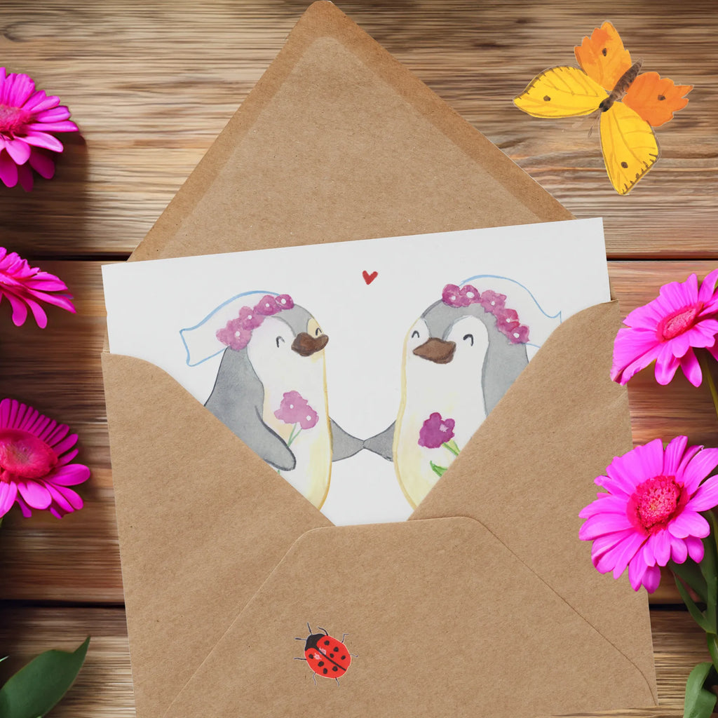 Personalisierte Deluxe Karte Pinguine Lesbian Pride Personalisierte Karte, Grußkarte als Geldgeschenk, Grußkarte mit Namen, Personalisierte Glückwunschkarte, Personalisierte Hochzeitskarte, Personalisierte Geburtstagskarte, Grußkarte mit persönlichen Nachrichten, Grußkarte selber drucken, Personalisierte Einladungskarte, Personalisiertere Klappkarte, Grußkarten personalisiert, Personalisierte Grußkarte, Grußkarte selbst gestalten, Hochzeit, Hochzeitsgeschenk, Ehe, Hochzeitsfeier, Trauung, Trauungsgeschenk, Hochzeitskarte, Verlobungsfeier, Verlobungsgeschenk, Hochzeitsgeschenkideen, Hochzeitsgeschenke für Brautpaar, Gleichgeschlechtliche Hochzeit