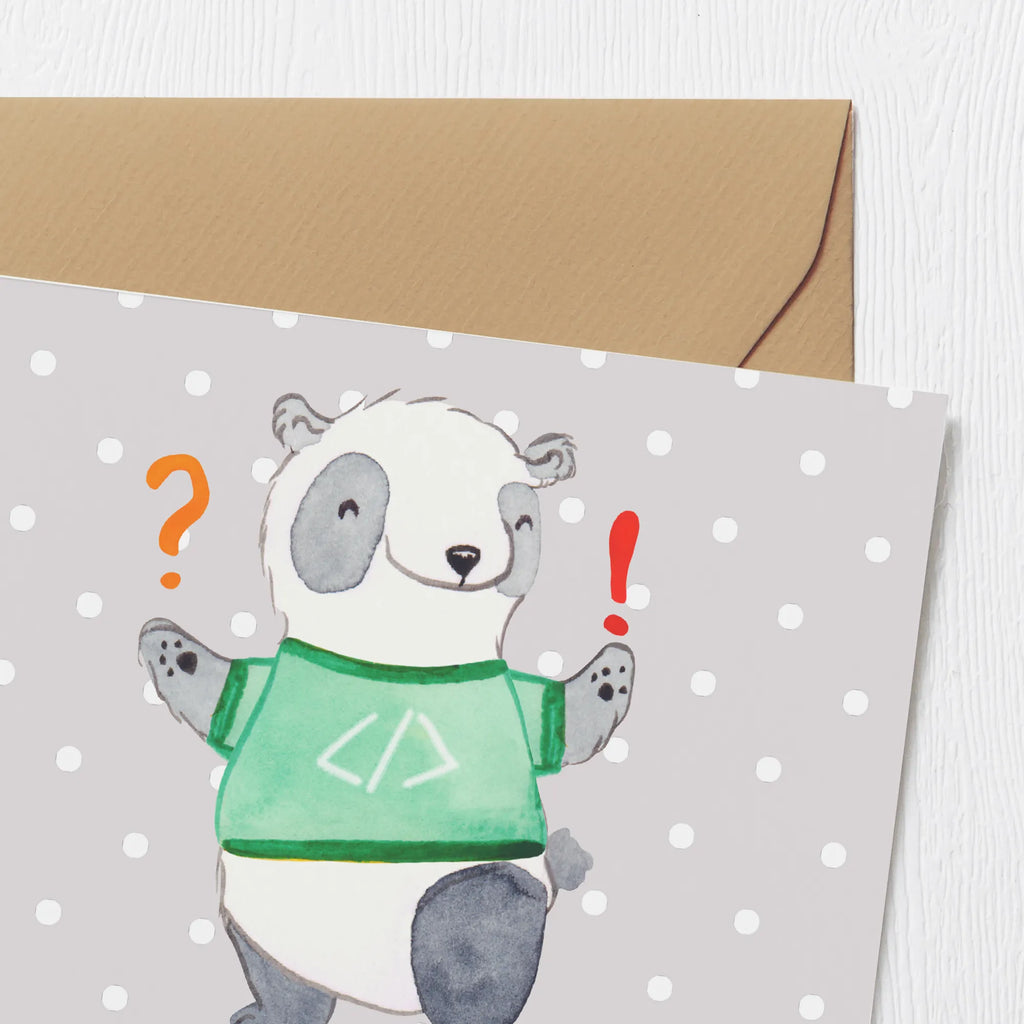 Personalized Deluxe Card Panda Programmer Adventure Grußkarte mit Namen, Grußkarte als Geldgeschenk, Personalisierte Glückwunschkarte, Personalisierte Einladungskarte, Personalisierte Grußkarte, Grußkarten personalisiert, Grußkarte selbst gestalten, Personalisierte Karte, Personalisiertere Klappkarte, Personalisierte Geburtstagskarte, Personalisierte Hochzeitskarte, Grußkarte selber drucken, Grußkarte mit persönlichen Nachrichten, Beruf, Ausbildung, Jubiläum, Abschied, Rente, Kollege, Kollegin, Geschenk, Schenken, Arbeitskollege, Mitarbeiter, Firma, Danke, Dankeschön, Panda Programmierer, Programmierer Geschenke, Geschenk Programmierer, Programmierer Geschenk, Geschenke Berufe
