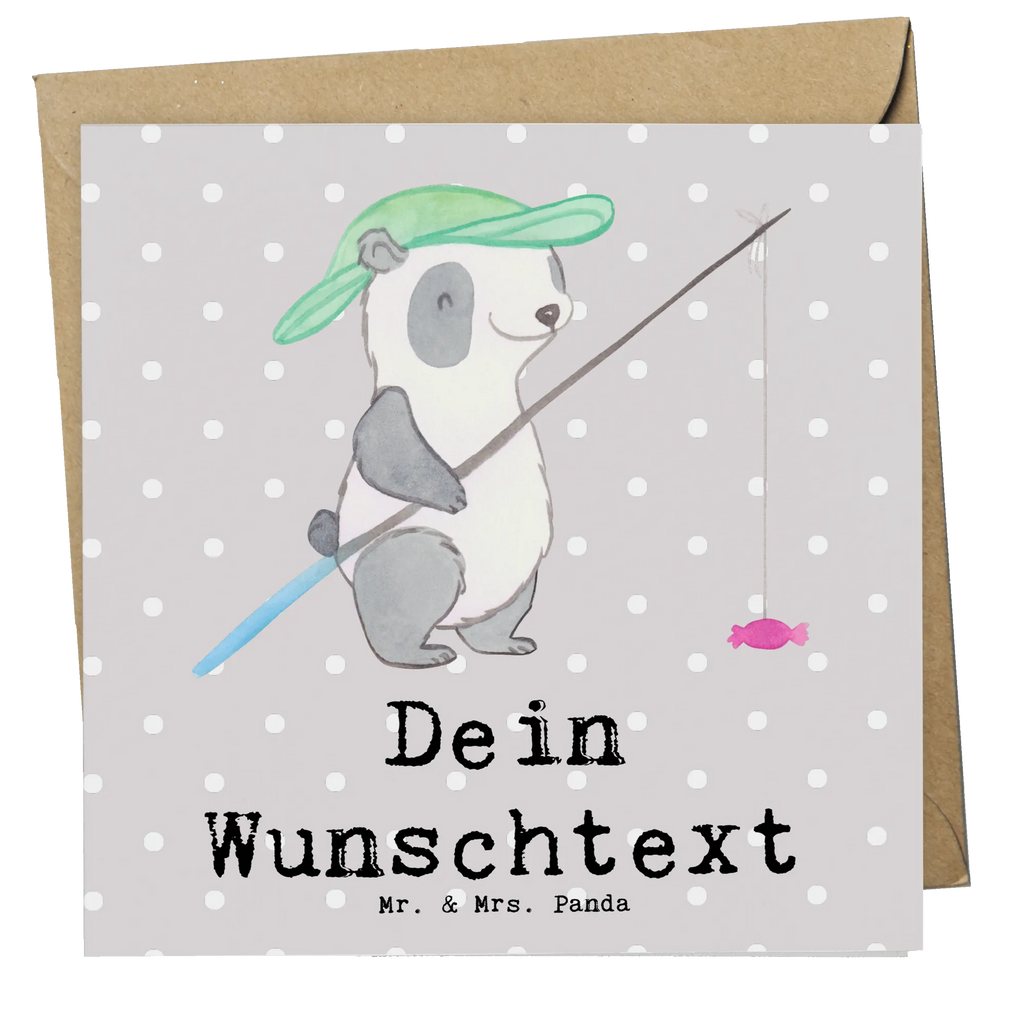 Personalized Deluxe Card panda fishing Personalisierte Karte, Personalisierte Grußkarte, Grußkarte als Geldgeschenk, Grußkarten personalisiert, Grußkarte mit Namen, Grußkarte selbst gestalten, Personalisiertere Klappkarte, Grußkarte mit persönlichen Nachrichten, Personalisierte Einladungskarte, Personalisierte Hochzeitskarte, Grußkarte selber drucken, Personalisierte Glückwunschkarte, Personalisierte Geburtstagskarte, Geschenk, Sport, Sportart, Hobby, Schenken, Danke, Dankeschön, Auszeichnung, Gewinn, Sportler, Angler, angeln, angeln gehen, Hobbyangler, Angelsport, Angelverein