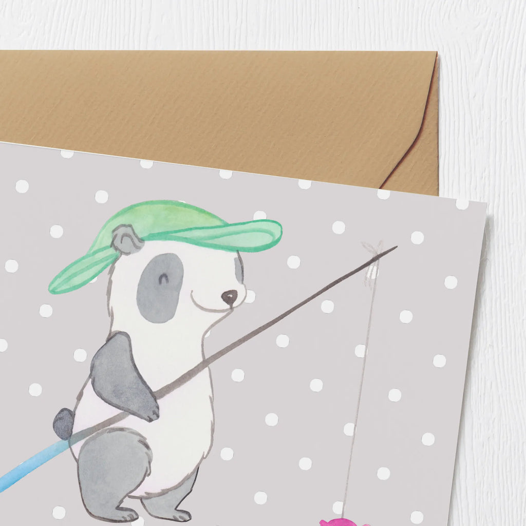Personalized Deluxe Card panda fishing Personalisierte Karte, Personalisierte Grußkarte, Grußkarte als Geldgeschenk, Grußkarten personalisiert, Grußkarte mit Namen, Grußkarte selbst gestalten, Personalisiertere Klappkarte, Grußkarte mit persönlichen Nachrichten, Personalisierte Einladungskarte, Personalisierte Hochzeitskarte, Grußkarte selber drucken, Personalisierte Glückwunschkarte, Personalisierte Geburtstagskarte, Geschenk, Sport, Sportart, Hobby, Schenken, Danke, Dankeschön, Auszeichnung, Gewinn, Sportler, Angler, angeln, angeln gehen, Hobbyangler, Angelsport, Angelverein