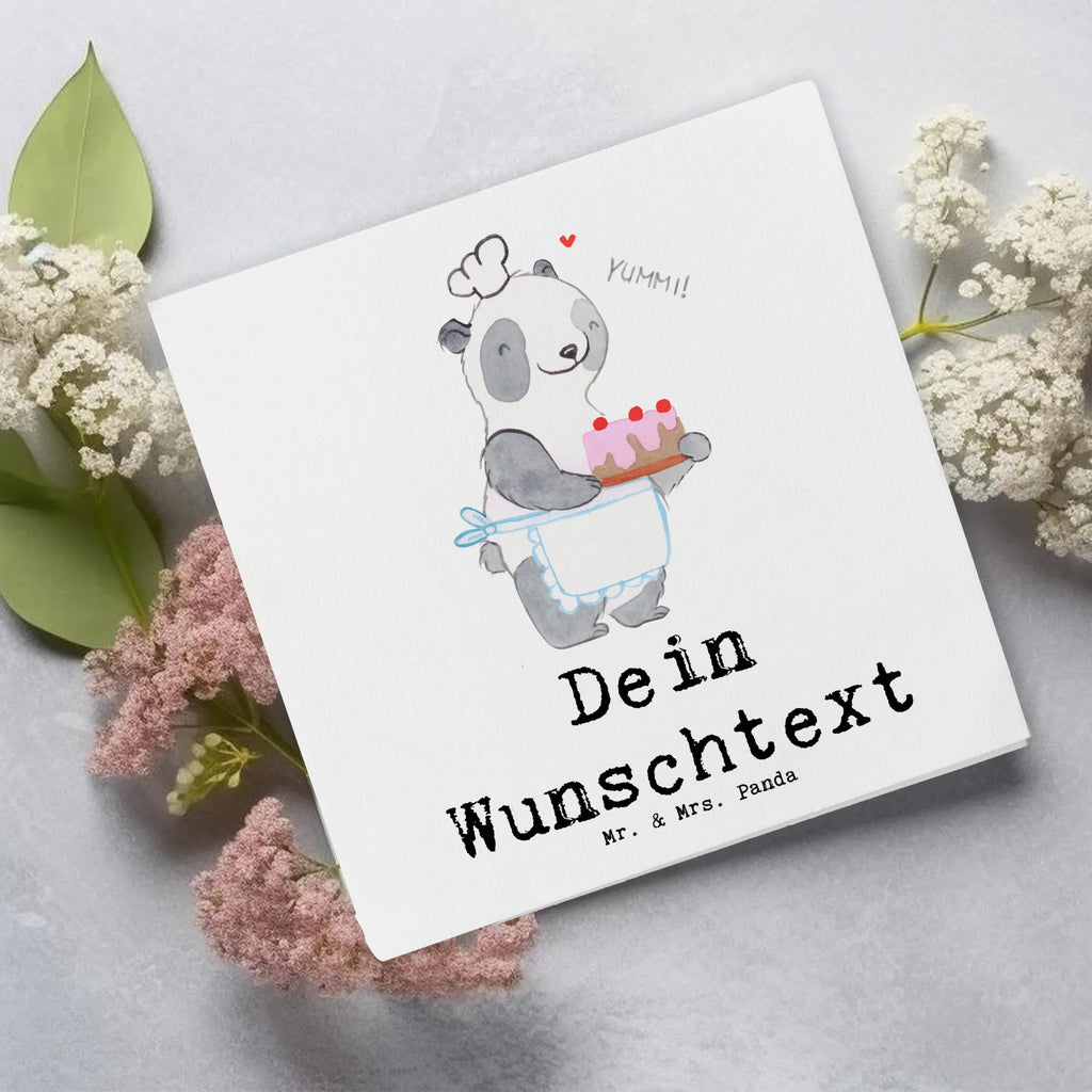 Personalisierte Deluxe Karte Panda Backen Personalisierte Glückwunschkarte, Personalisiertere Klappkarte, Personalisierte Geburtstagskarte, Personalisierte Hochzeitskarte, Grußkarten personalisiert, Personalisierte Einladungskarte, Grußkarte als Geldgeschenk, Grußkarte mit Namen, Grußkarte selbst gestalten, Personalisierte Karte, Grußkarte mit persönlichen Nachrichten, Personalisierte Grußkarte, Grußkarte selber drucken, Geschenk, Sport, Sportart, Hobby, Schenken, Danke, Dankeschön, Auszeichnung, Gewinn, Sportler, Kuchen backen, backen, Hobbybäcker