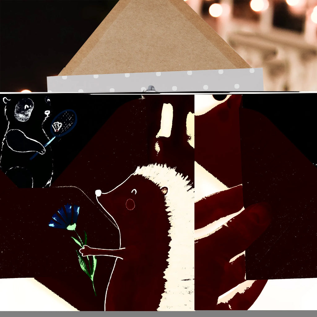 Personalized Deluxe Card panda badminton Grußkarte mit Namen, Personalisierte Grußkarte, Grußkarten personalisiert, Grußkarte als Geldgeschenk, Grußkarte mit persönlichen Nachrichten, Personalisierte Einladungskarte, Personalisierte Geburtstagskarte, Personalisierte Hochzeitskarte, Grußkarte selbst gestalten, Personalisiertere Klappkarte, Personalisierte Glückwunschkarte, Personalisierte Karte, Grußkarte selber drucken, Geschenk, Sport, Sportart, Hobby, Schenken, Danke, Dankeschön, Auszeichnung, Gewinn, Sportler, Badminton, Badminton spielen