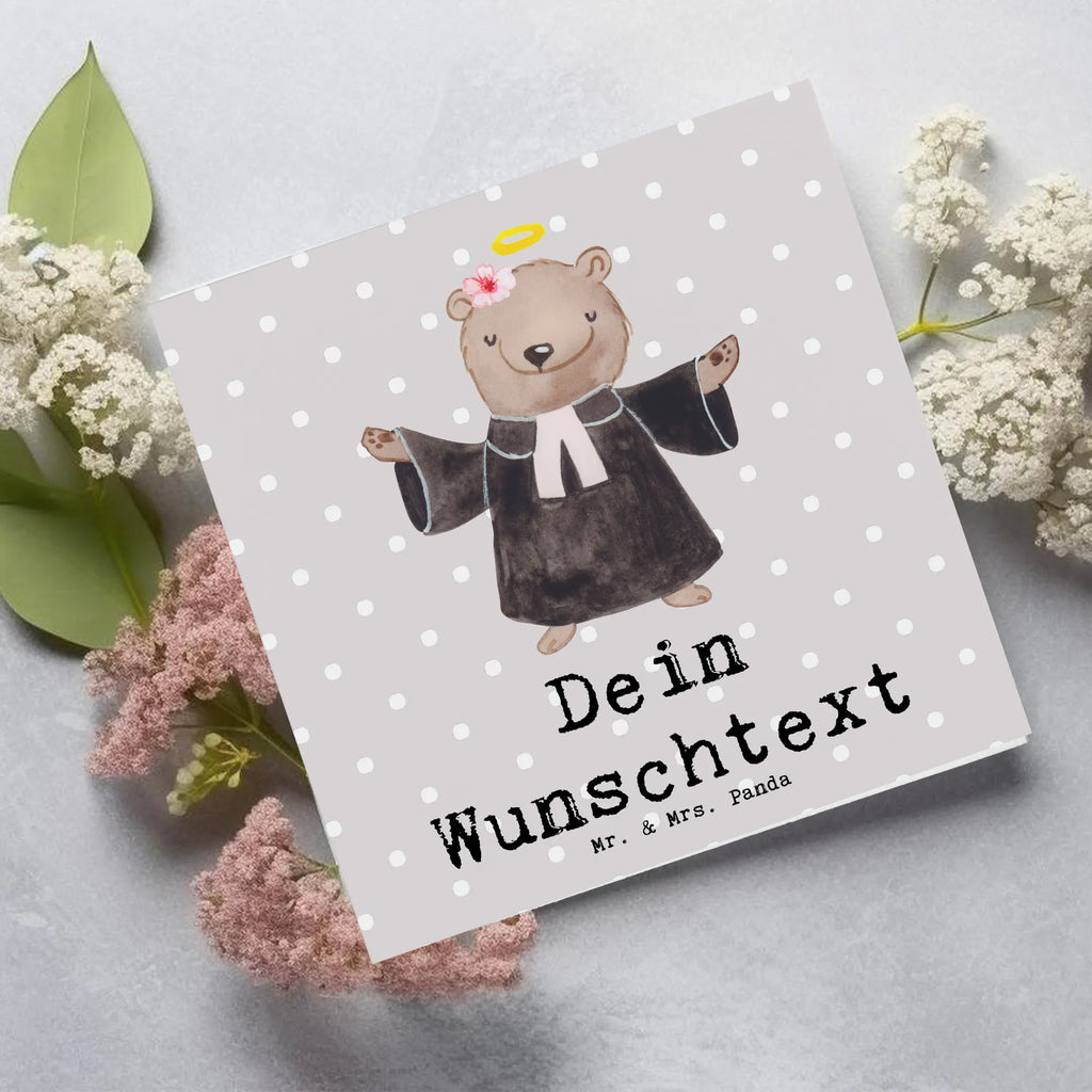 Personalized Deluxe Card female pastor heart Grußkarte selber drucken, Grußkarten personalisiert, Grußkarte als Geldgeschenk, Personalisierte Geburtstagskarte, Personalisierte Karte, Grußkarte mit persönlichen Nachrichten, Personalisierte Glückwunschkarte, Personalisierte Hochzeitskarte, Grußkarte mit Namen, Personalisierte Einladungskarte, Personalisierte Grußkarte, Grußkarte selbst gestalten, Personalisiertere Klappkarte, Beruf, Ausbildung, Jubiläum, Abschied, Rente, Kollege, Kollegin, Geschenk, Schenken, Arbeitskollege, Mitarbeiter, Firma, Danke, Dankeschön, Kirche, Predigerin<br />Priesterin, Pfarrerin, Dienerin Gottes<br />Geistliche, Theologin, Pastorin