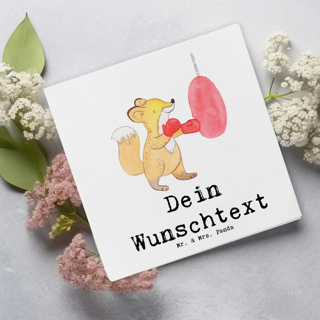 Personalisierte Deluxe Karte Fuchs Boxen Personalisierte Hochzeitskarte, Personalisierte Grußkarte, Grußkarte mit persönlichen Nachrichten, Grußkarte mit Namen, Personalisiertere Klappkarte, Personalisierte Geburtstagskarte, Grußkarte selbst gestalten, Personalisierte Karte, Grußkarte selber drucken, Personalisierte Einladungskarte, Grußkarten personalisiert, Personalisierte Glückwunschkarte, Grußkarte als Geldgeschenk, Geschenk, Sport, Sportart, Hobby, Schenken, Danke, Dankeschön, Auszeichnung, Gewinn, Sportler, Boxkampf, Boxtraining, Boxen