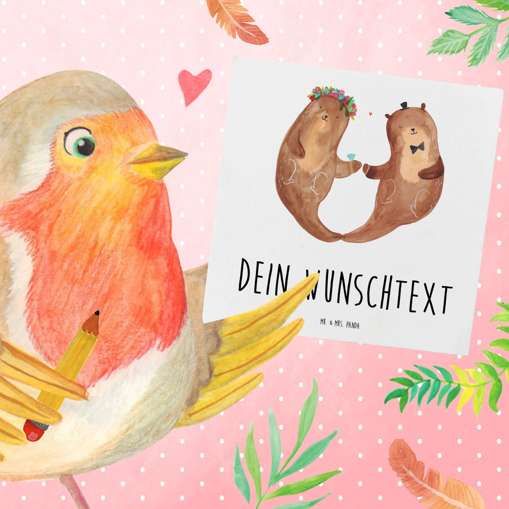 Personalisierte Deluxe Karte Hochzeit Otter Personalisiertere Klappkarte, Personalisierte Geburtstagskarte, Personalisierte Karte, Grußkarte mit Namen, Personalisierte Einladungskarte, Grußkarten personalisiert, Personalisierte Hochzeitskarte, Grußkarte mit persönlichen Nachrichten, Grußkarte selbst gestalten, Personalisierte Grußkarte, Grußkarte als Geldgeschenk, Grußkarte selber drucken, Personalisierte Glückwunschkarte, Hochzeit, Hochzeitsgeschenk, Ehe, Hochzeitsfeier, Trauung, Trauungsgeschenk, Hochzeitskarte, Verlobungsfeier, Verlobungsgeschenk, Hochzeitsgeschenkideen, Hochzeitsgeschenke für Brautpaar, Geschenk zur Hochzeit, Hochzeitstag