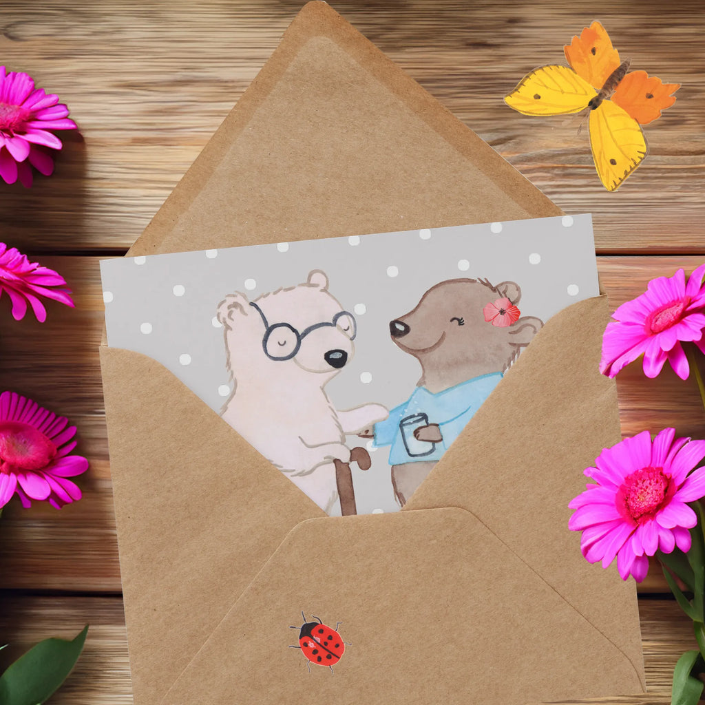 Personalisierte Deluxe Karte Altenpflegerin Herz Grußkarte mit persönlichen Nachrichten, Personalisierte Karte, Grußkarte mit Namen, Grußkarten personalisiert, Grußkarte selbst gestalten, Grußkarte selber drucken, Personalisierte Hochzeitskarte, Personalisierte Glückwunschkarte, Personalisierte Grußkarte, Grußkarte als Geldgeschenk, Personalisierte Einladungskarte, Personalisiertere Klappkarte, Personalisierte Geburtstagskarte, Beruf, Ausbildung, Jubiläum, Abschied, Rente, Kollege, Kollegin, Geschenk, Schenken, Arbeitskollege, Mitarbeiter, Firma, Danke, Dankeschön, Altenheim Eröffnung, Altenpflegerin, Pflegerin