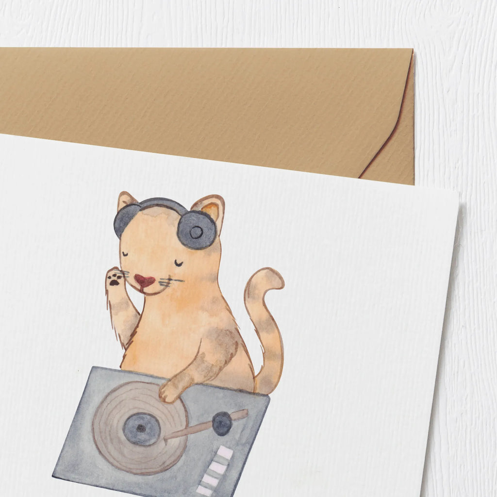 Personalized Deluxe Card cat DJ Personalisierte Hochzeitskarte, Personalisiertere Klappkarte, Personalisierte Karte, Personalisierte Geburtstagskarte, Grußkarte selbst gestalten, Grußkarte mit persönlichen Nachrichten, Grußkarte als Geldgeschenk, Grußkarte mit Namen, Grußkarte selber drucken, Personalisierte Grußkarte, Personalisierte Glückwunschkarte, Grußkarten personalisiert, Personalisierte Einladungskarte, Instrumente, Geschenke Musiker, Musikliebhaber, Tanzen, Club, Katze, Feiern, Disko, DJ
