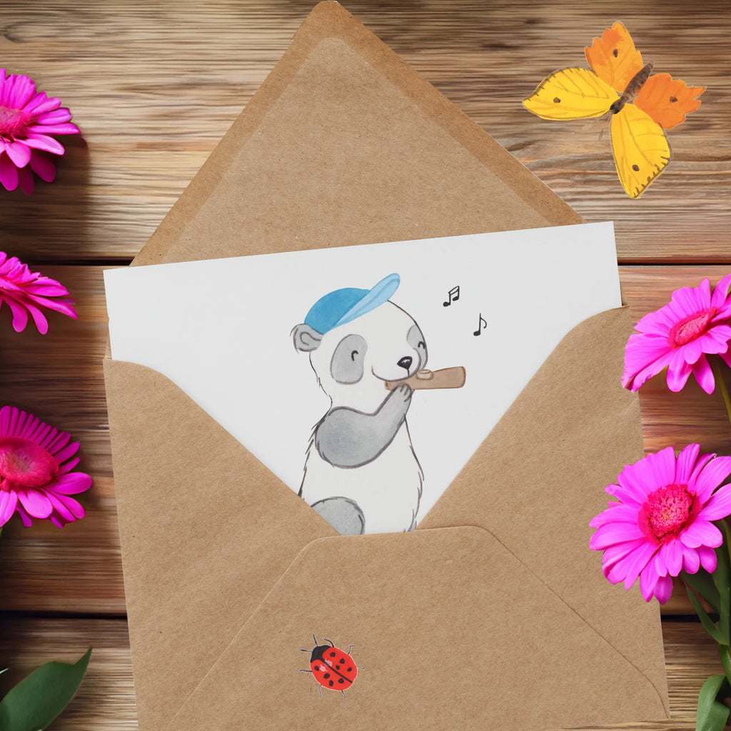 Personalized Deluxe Card Panda Kazoo Personalisierte Hochzeitskarte, Personalisierte Geburtstagskarte, Personalisierte Karte, Grußkarte selber drucken, Grußkarte mit persönlichen Nachrichten, Grußkarte als Geldgeschenk, Grußkarten personalisiert, Personalisierte Einladungskarte, Grußkarte mit Namen, Grußkarte selbst gestalten, Personalisierte Grußkarte, Personalisiertere Klappkarte, Personalisierte Glückwunschkarte, Instrumente, Geschenke Musiker, Musikliebhaber, Spaß, Mundsingen, Trommel, Freizeit, Panda, Kazoo